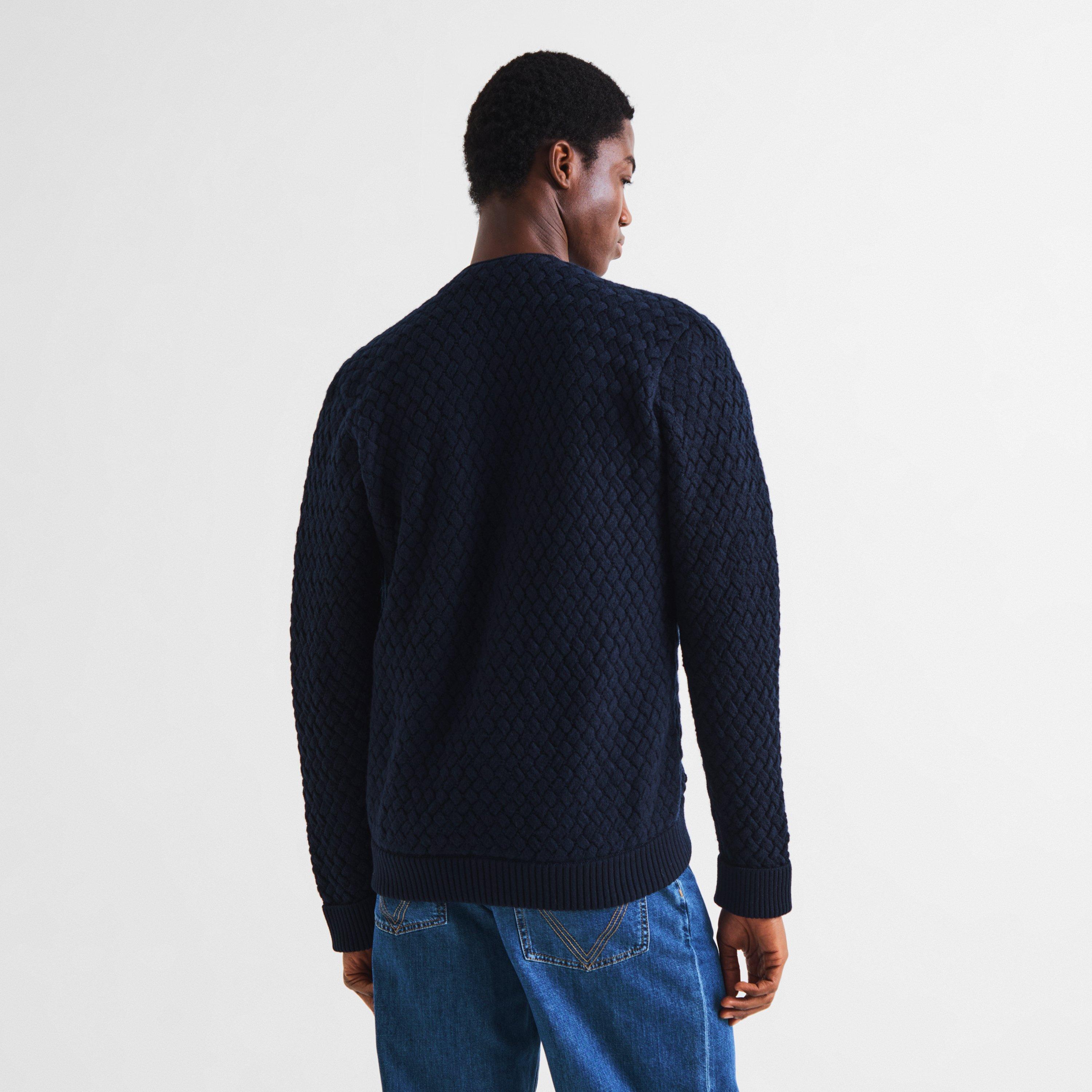 Midnight Blue - Bottega Veneta - BV Intrec Cardi Sn64 - 4