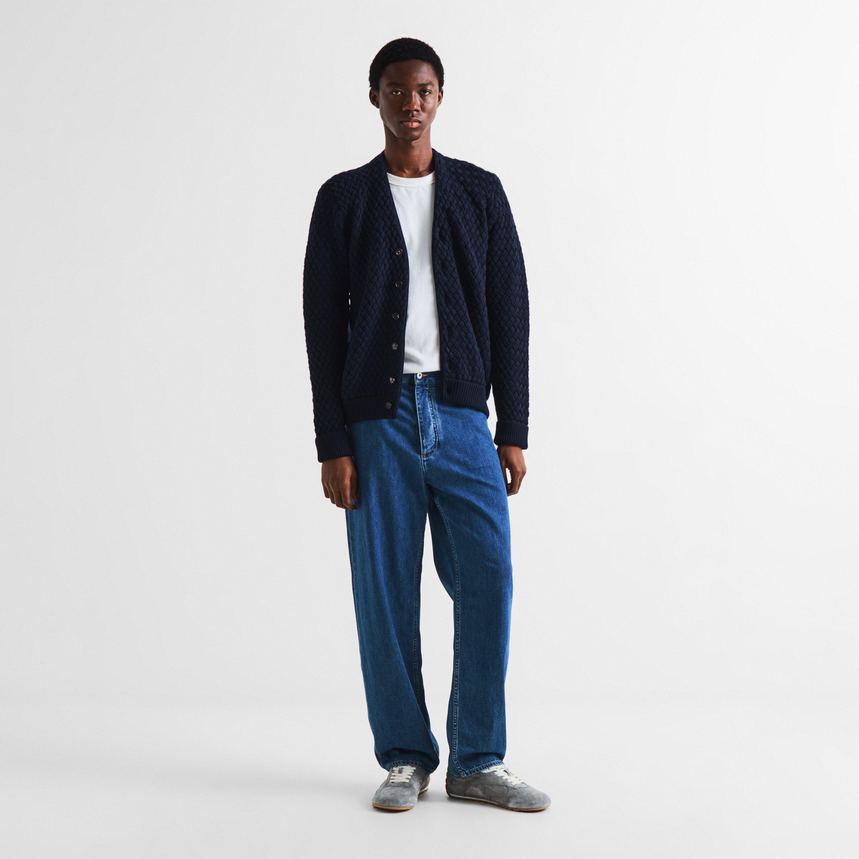 Midnight Blue - Bottega Veneta - BV Intrec Cardi Sn64 - 5