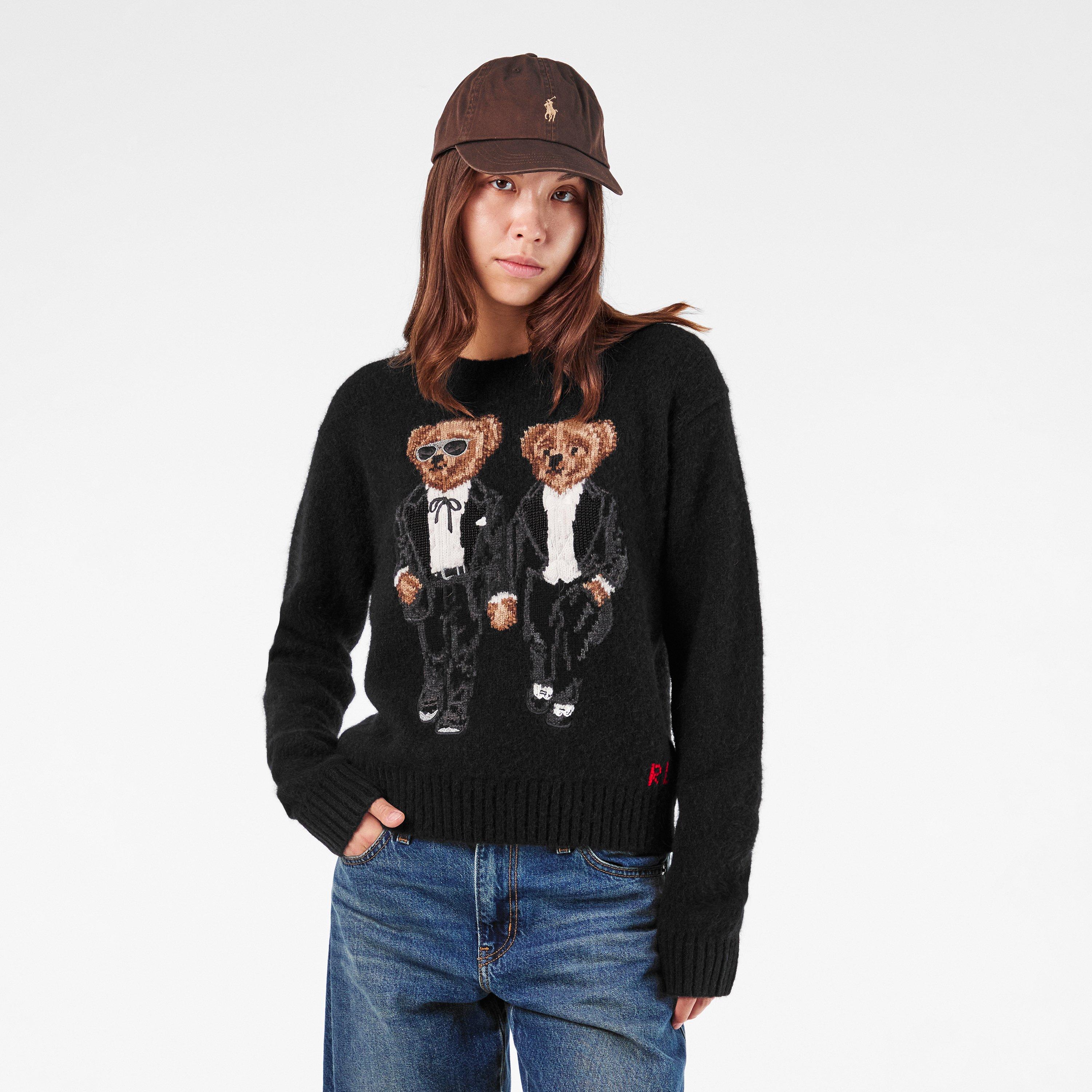 POLO BLACK MULT - Polo Ralph Lauren - Women's Bears Crew Neck Jumper - 3