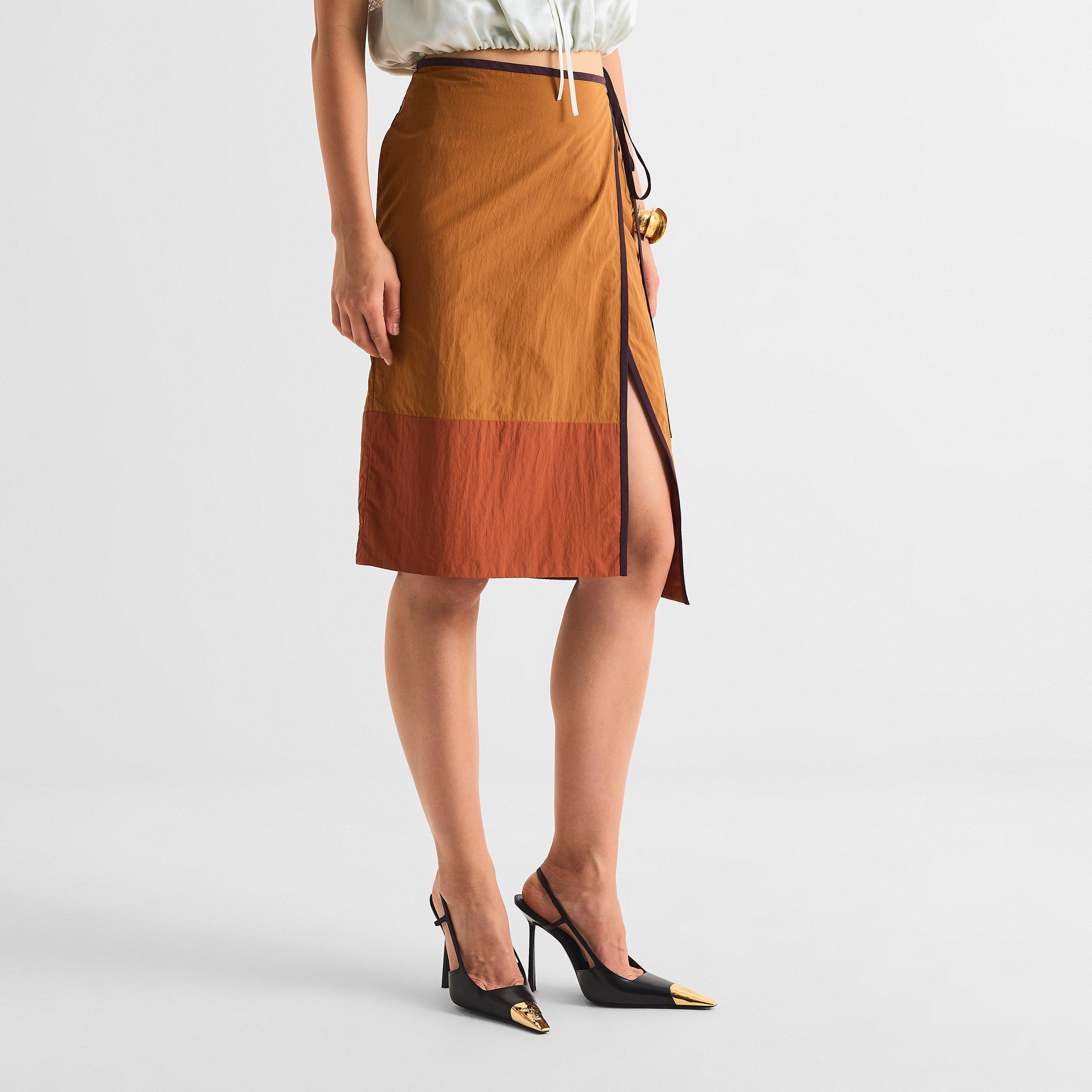 Ocre Dore - Saint Laurent - Women's Midi Skirt - 3