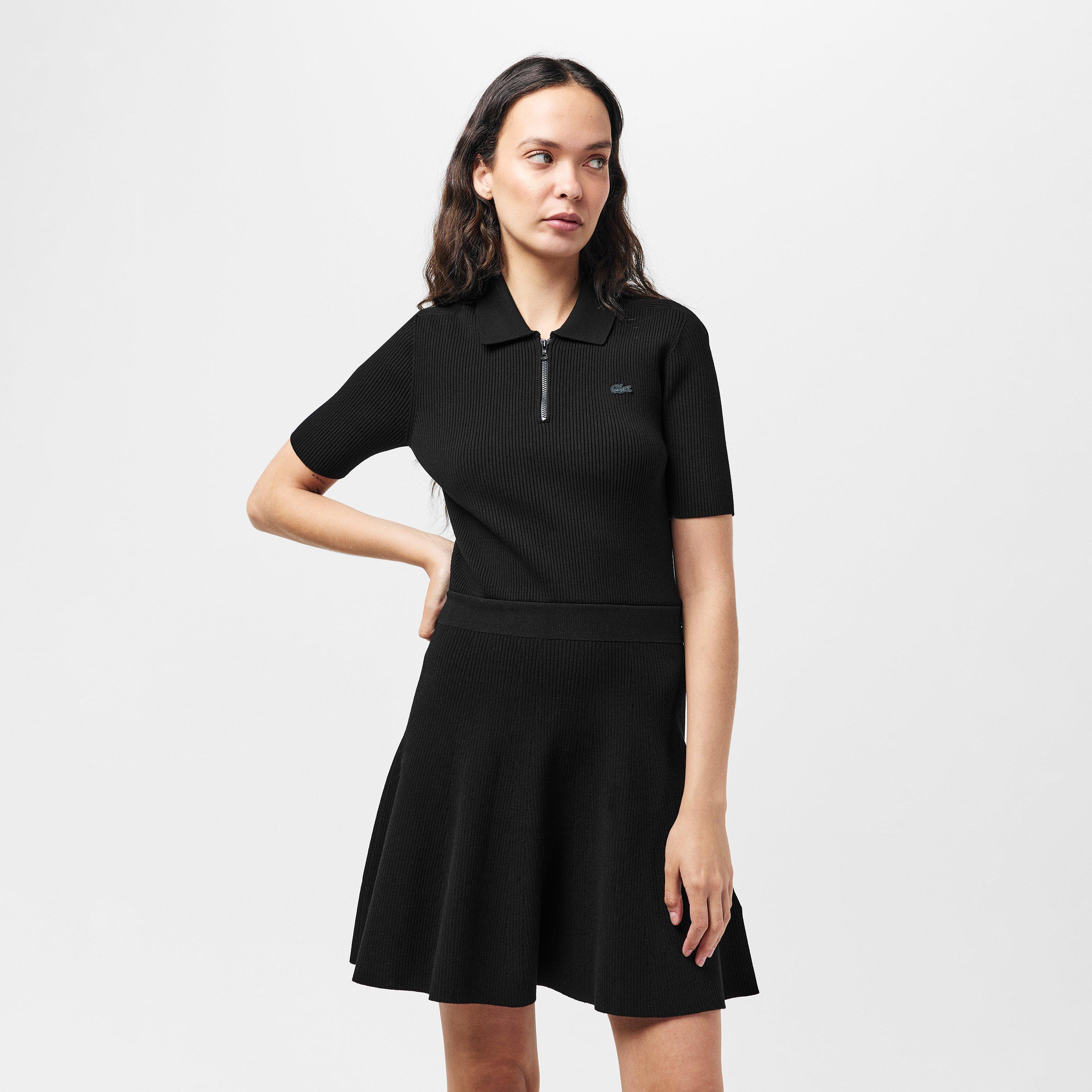 Black - Lacoste - Towel Dressing Gown - 3