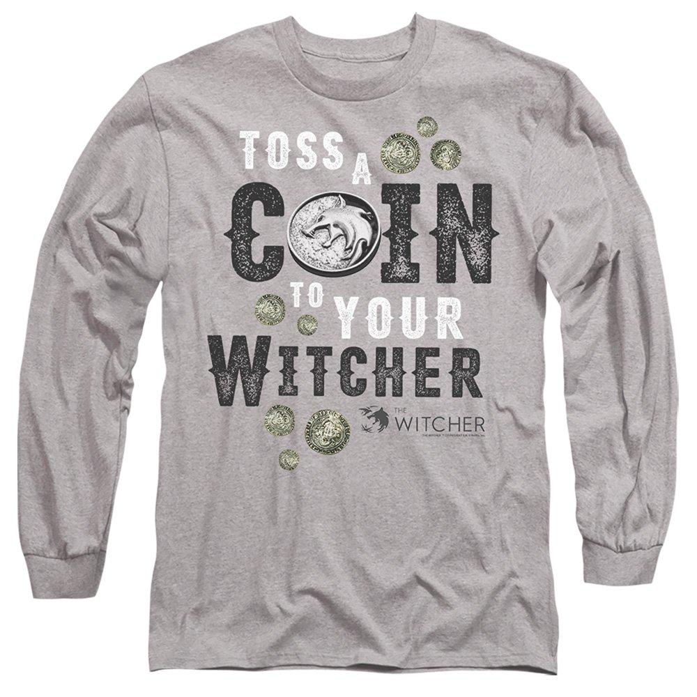 Grey - The Witcher - The Witcher - Toss A Coin To Your Witcher Long Sle - 1