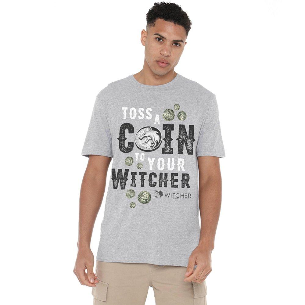 Grey - The Witcher - The Witcher - Toss A Coin To Your Witcher T-Shirt - 1