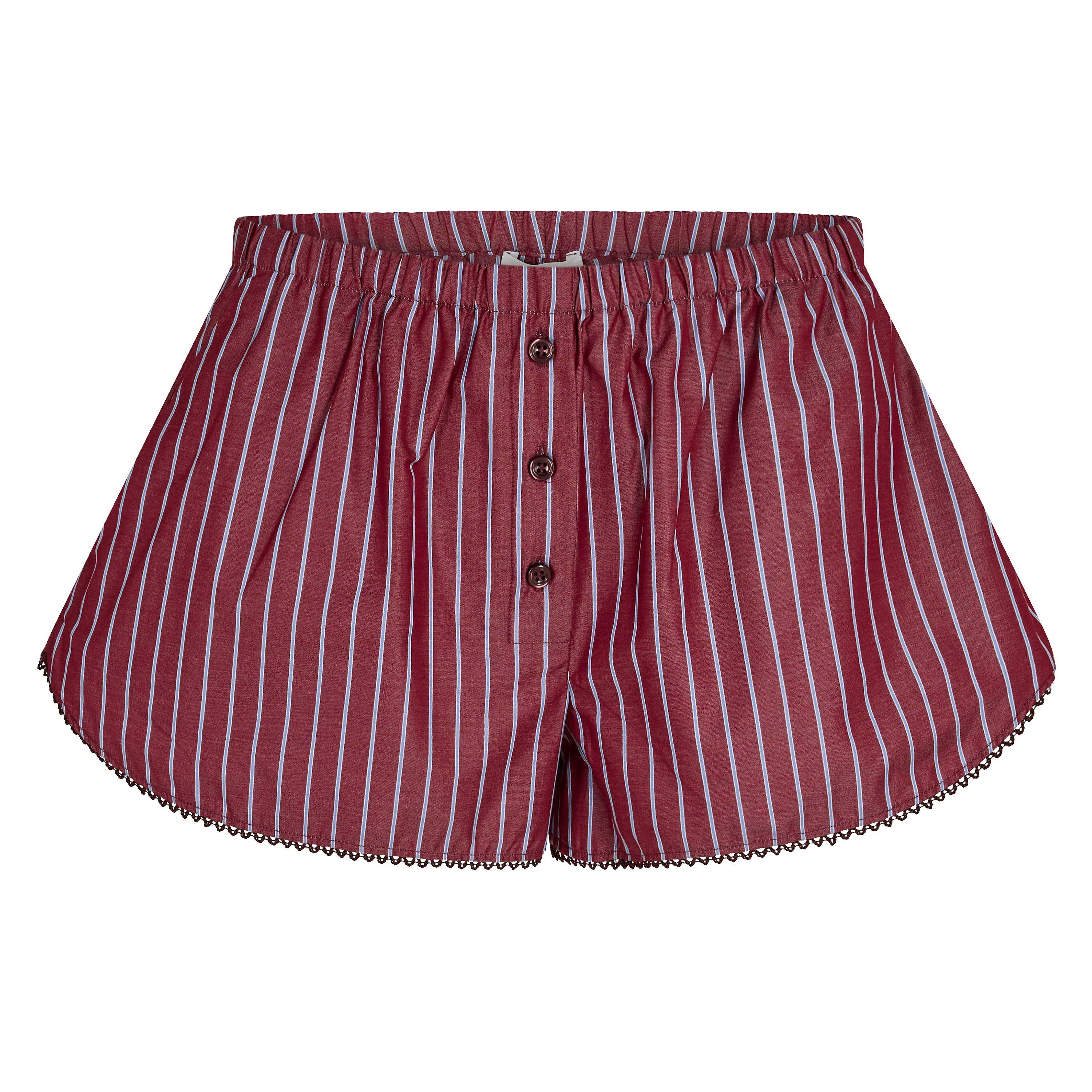 Rouge Noir/Blue - The Andamane - Women's Arabella Boxer Woven Shorts - 1