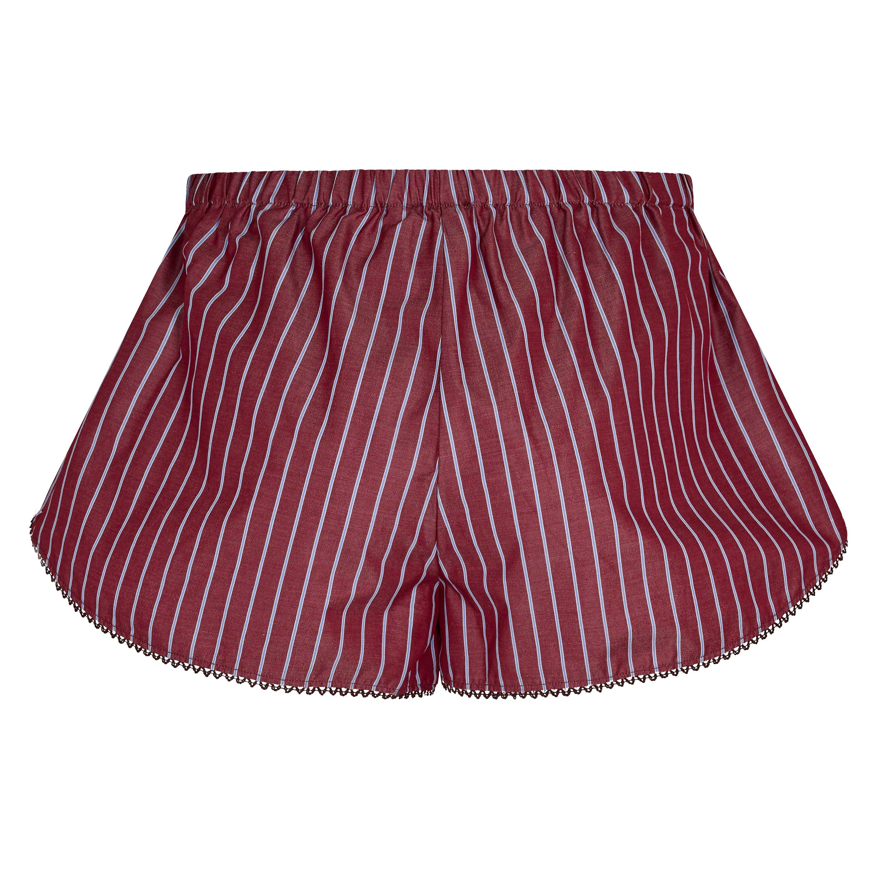 Rouge Noir/Blue - The Andamane - Women's Arabella Boxer Woven Shorts - 2