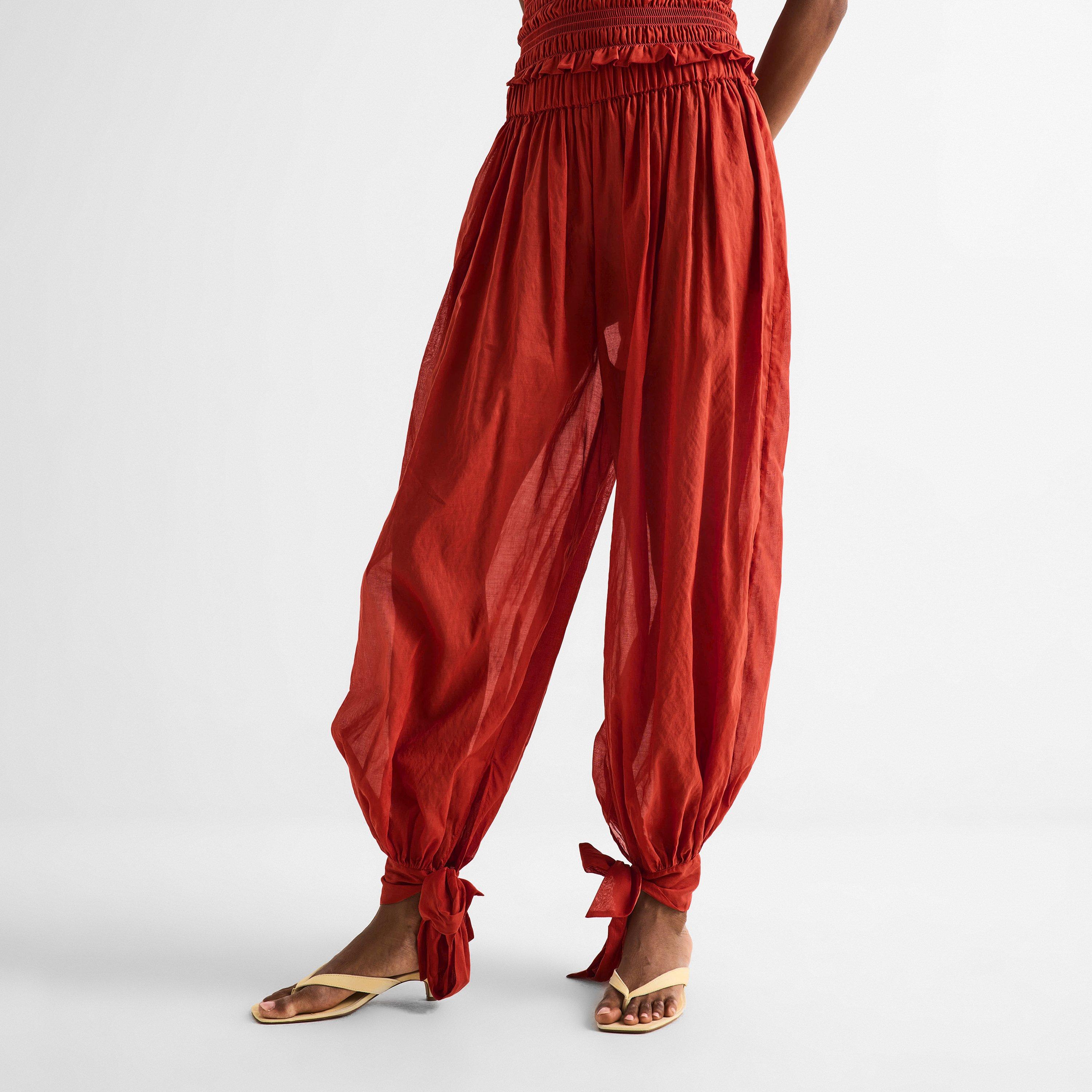 Tangerine - The Andamane - Women's Noor Tie Maxi Parachute Pants - 3