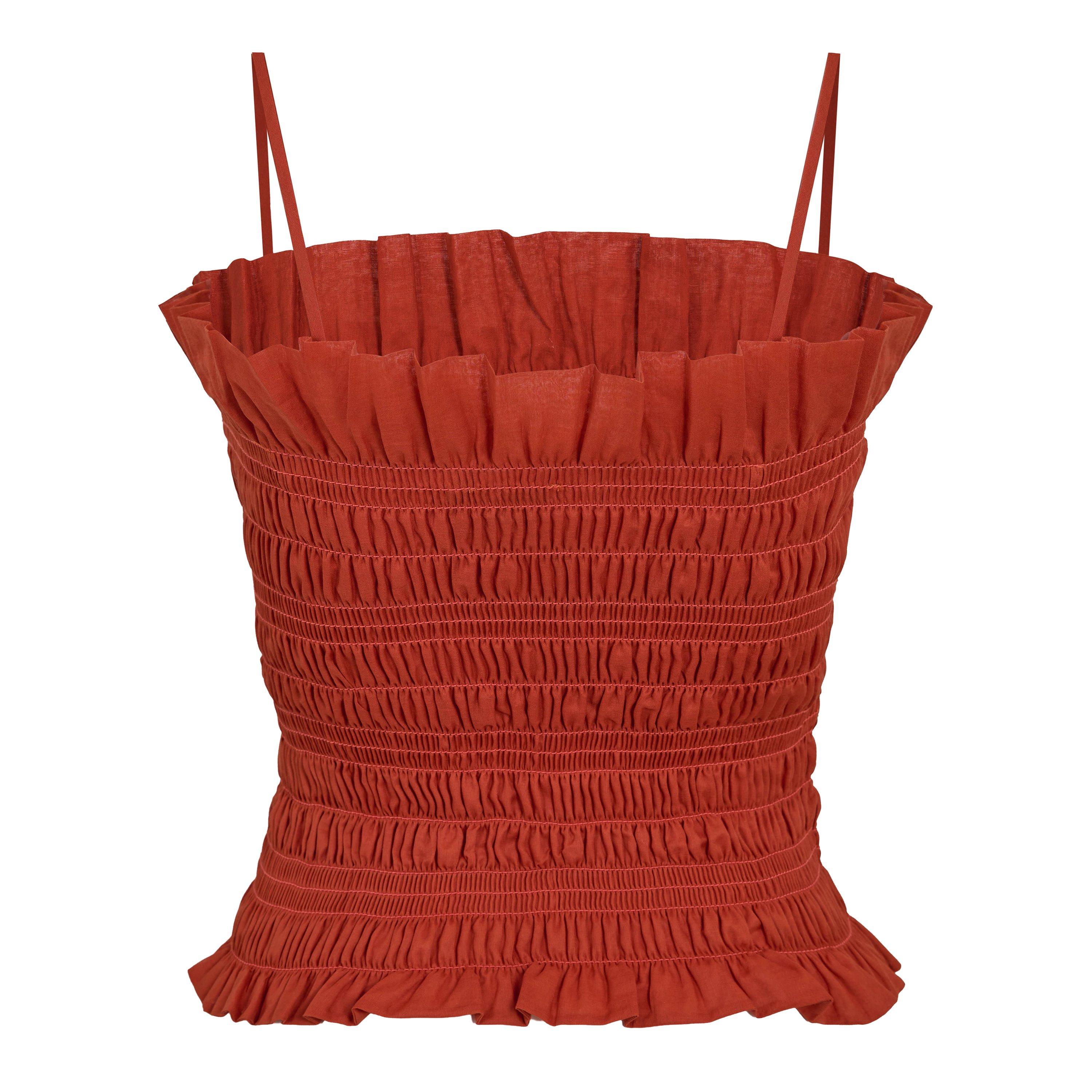 Tangerine - The Andamane - Women's Suri Smock Tube Bandeau Top - 2