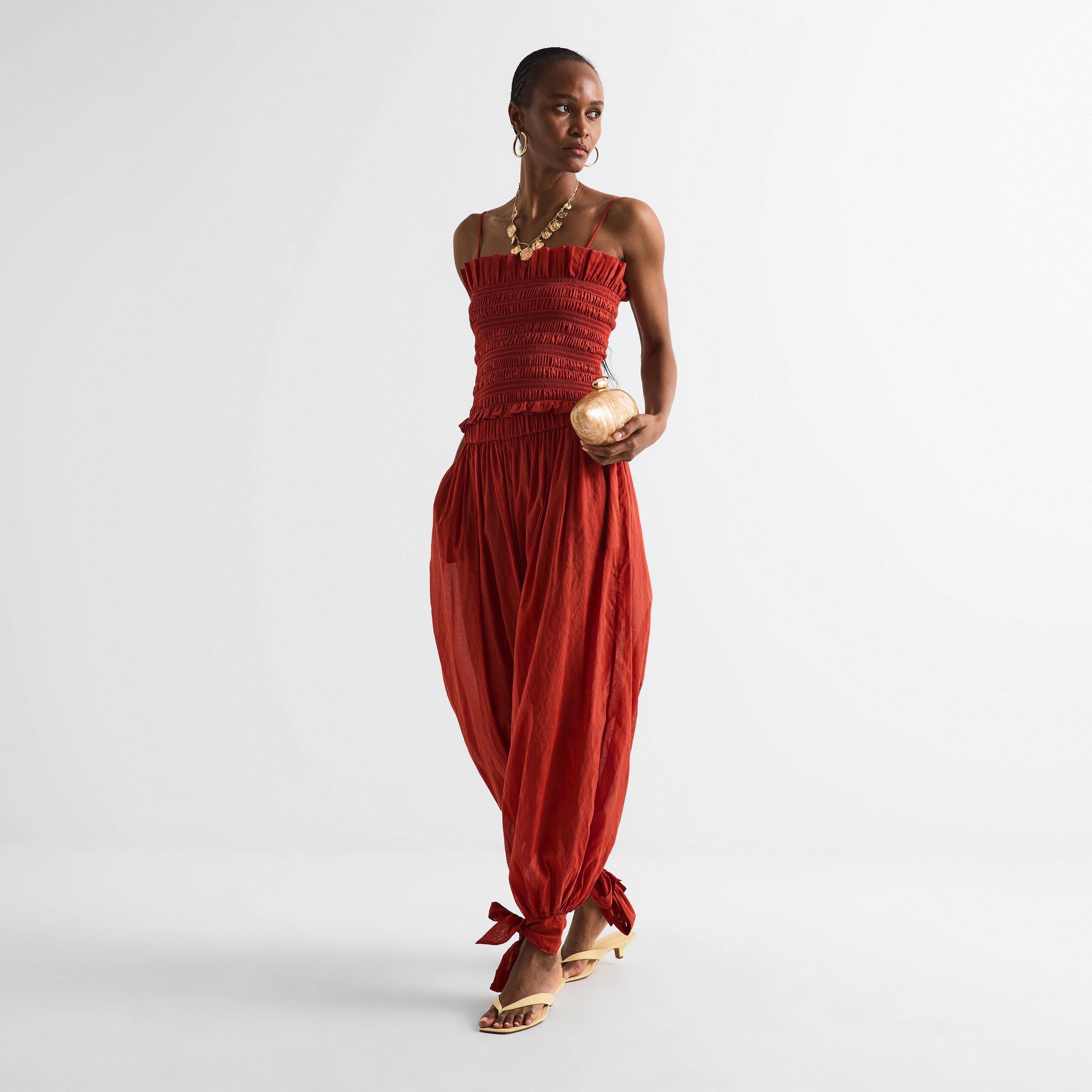Tangerine - The Andamane - Women's Suri Smock Tube Bandeau Top - 6