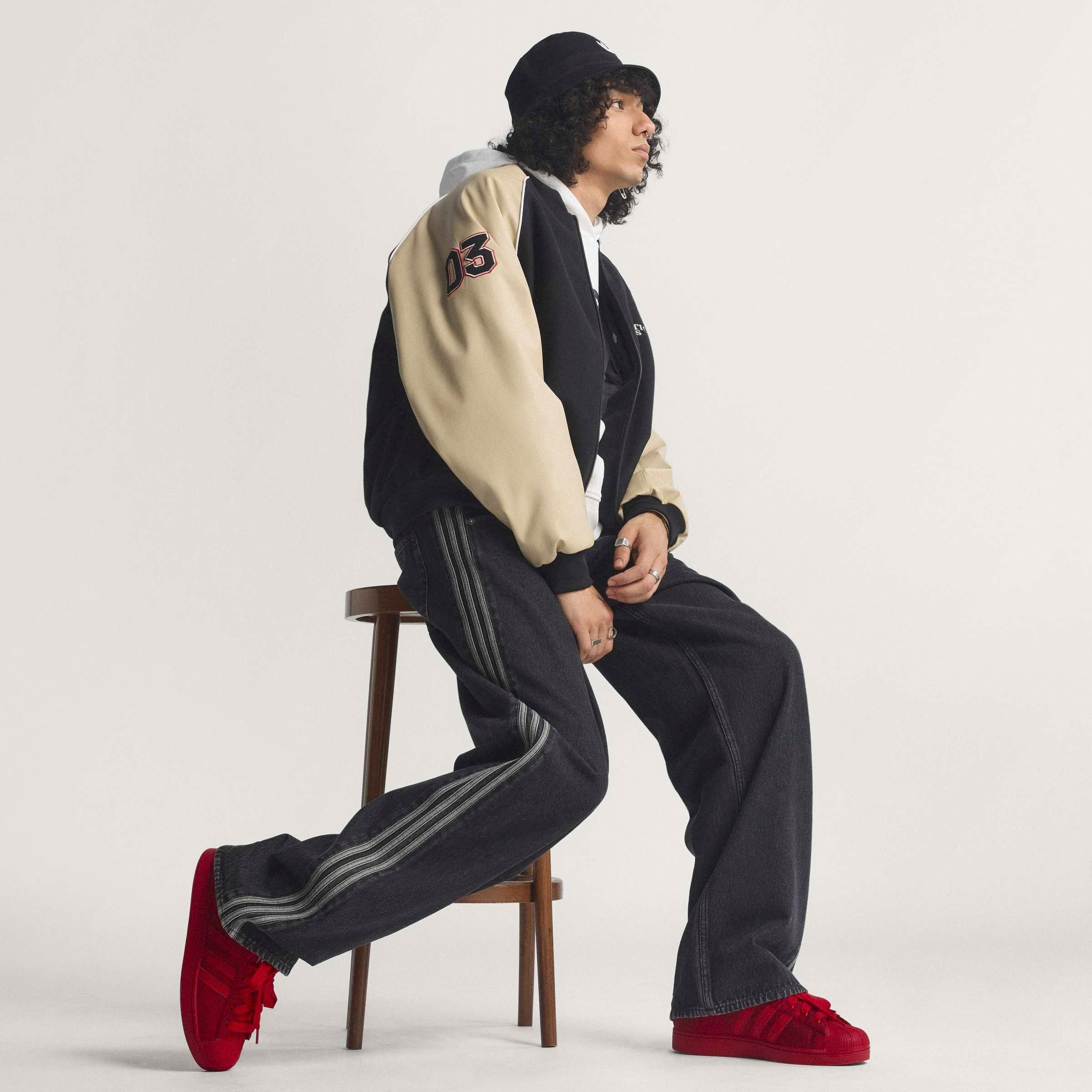 Black Denim - adidas Originals - Adidas Firebird Jean Sn64 - 7