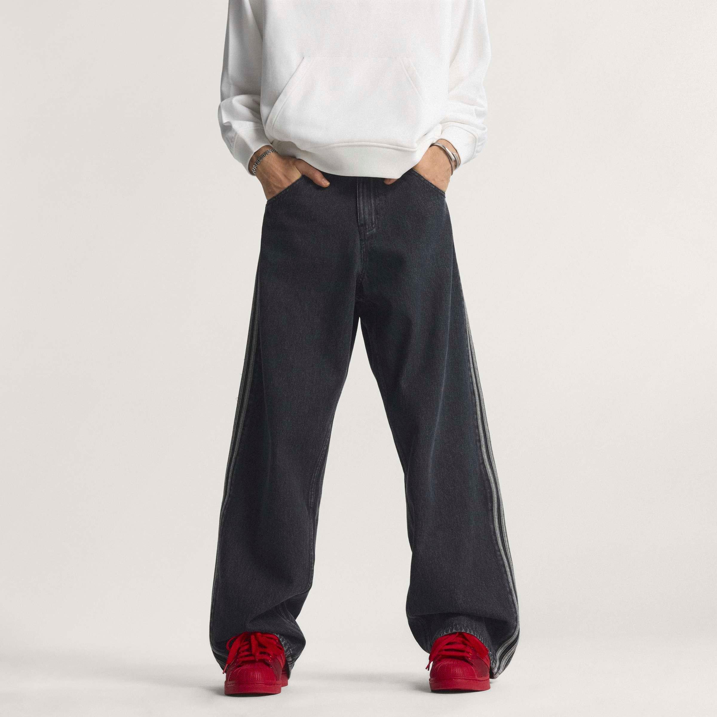 Black Denim - adidas Originals - Adidas Firebird Jean Sn64 - 9