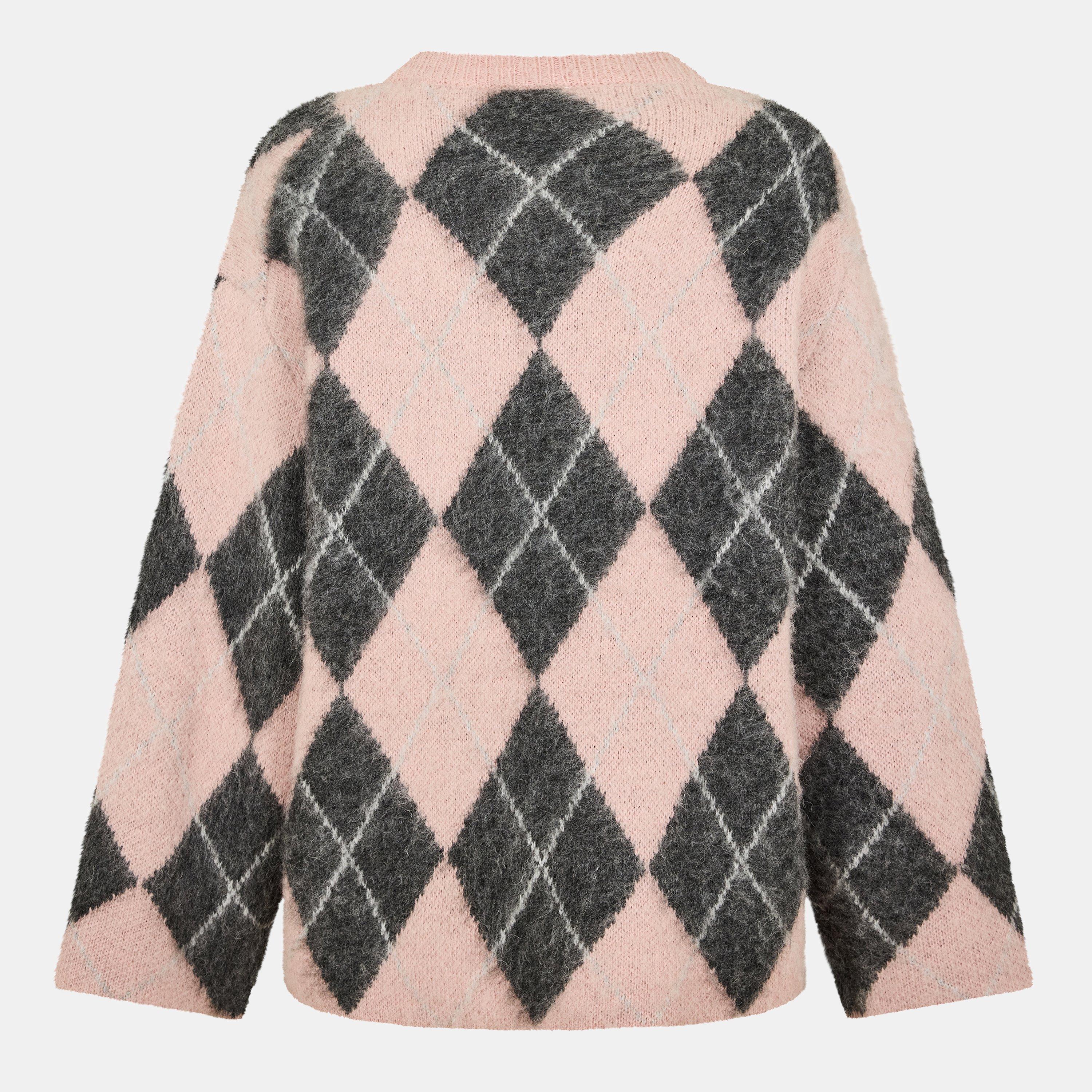 Argyle - Edited - Women's Harriet Crew Neck Jumper - 2