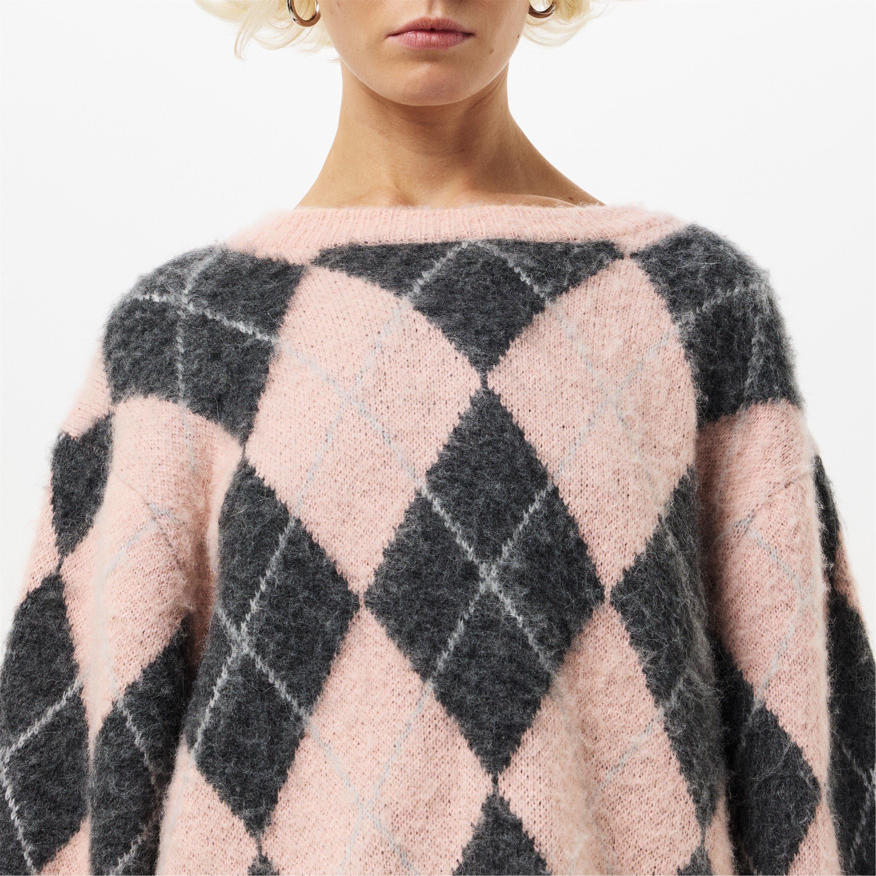 Argyle - Edited - Women's Harriet Crew Neck Jumper - 5