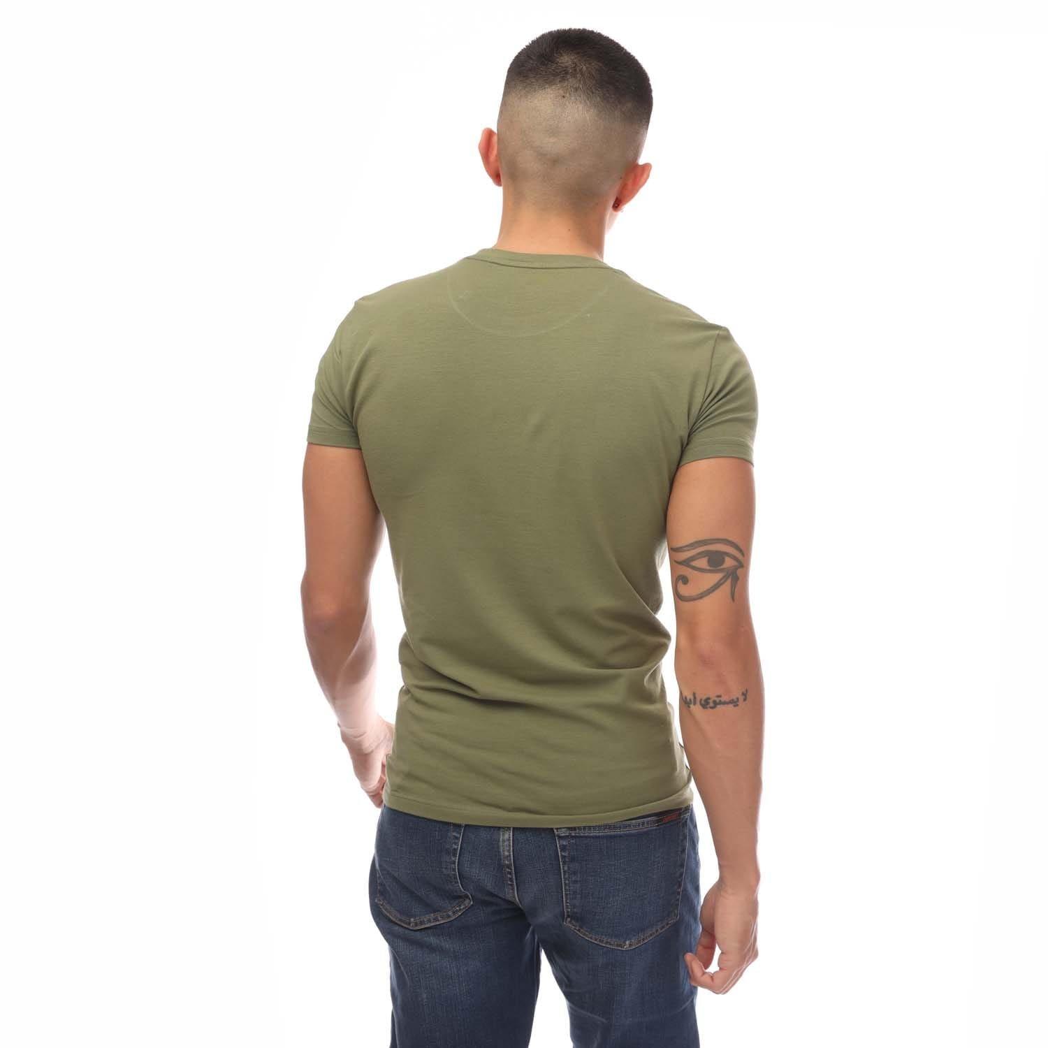 Green - Emporio Armani - Crewneck T-Shirt - 2