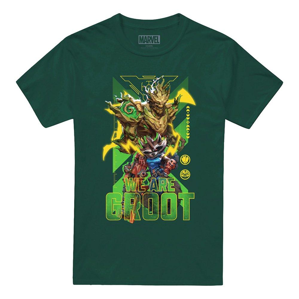 Grey - Marvel - Rivals Guardians We Are Groot Trend T-Shirt Bottl - 4