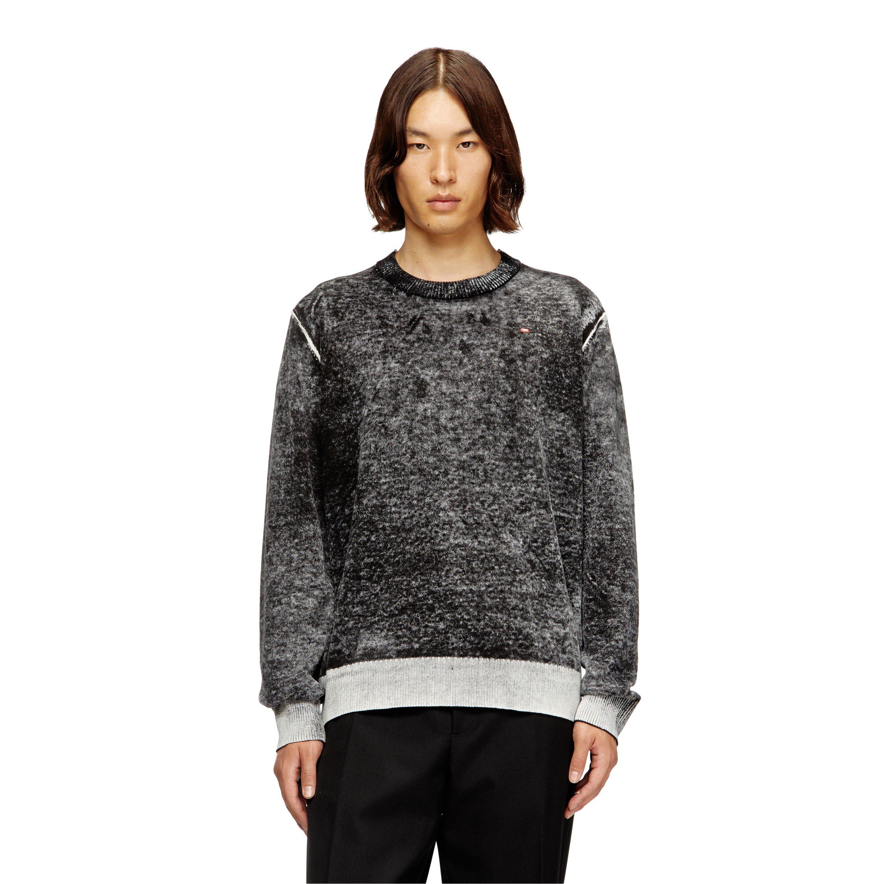 Black - Diesel - Men's Crew Neck Jumper - 1