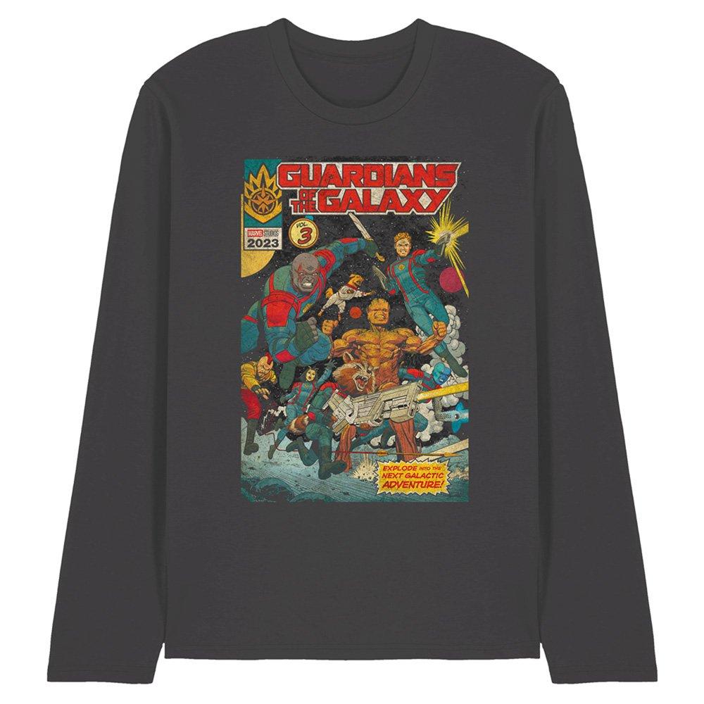 Grey - Marvel - Gotg3 Guardians Vol 3 Long Sleeve T-Shirt - 1