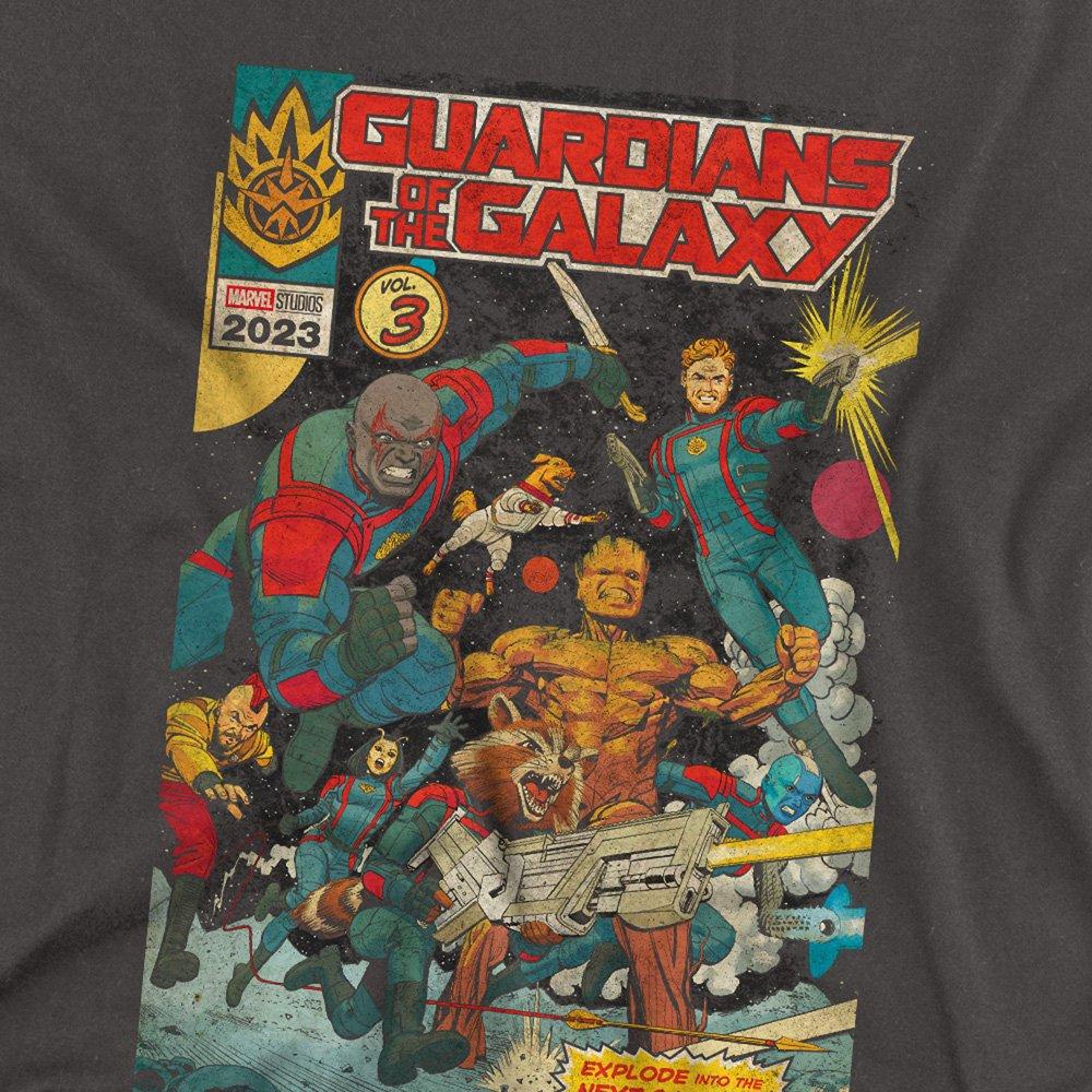 Grey - Marvel - Gotg3 Guardians Vol 3 Long Sleeve T-Shirt - 2