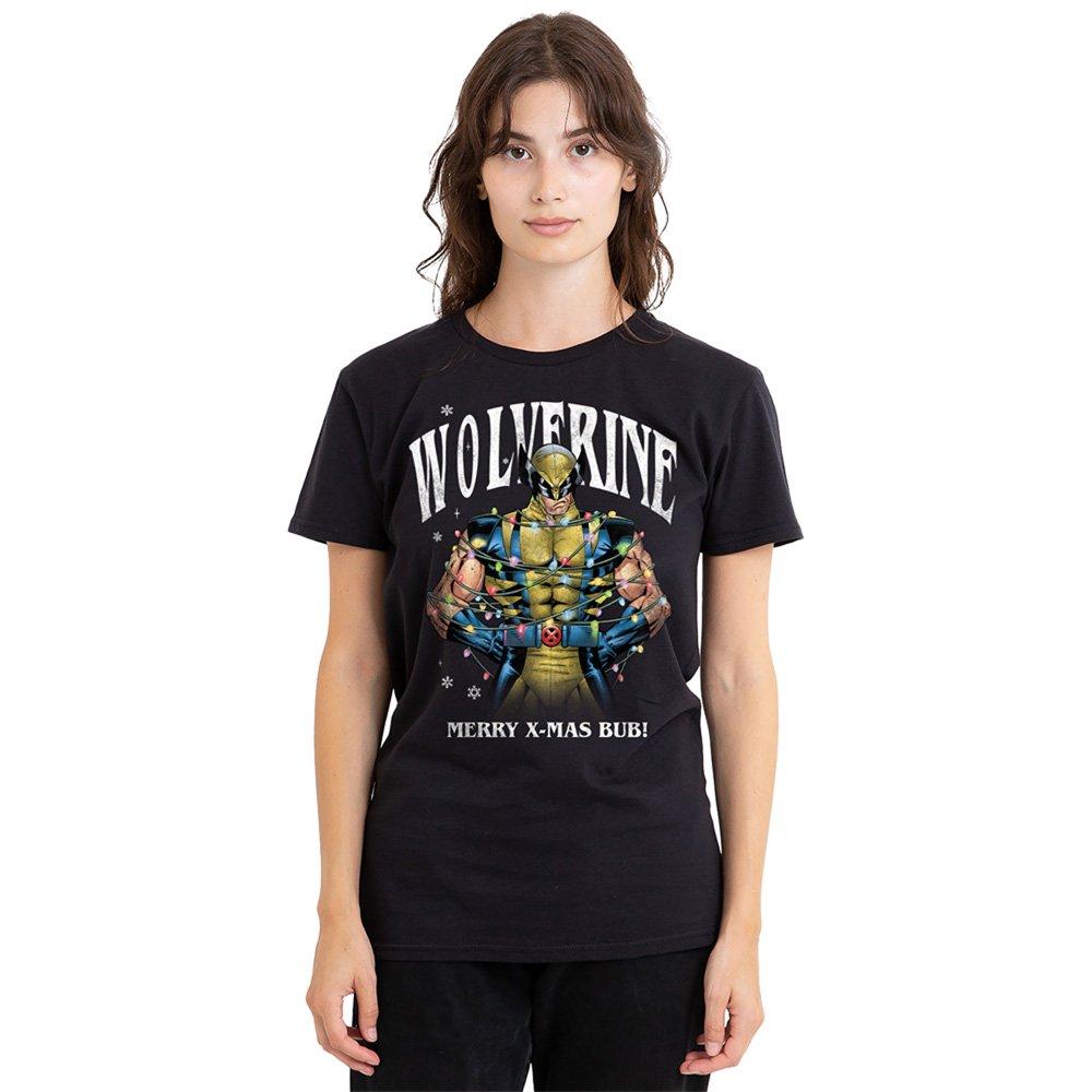 Black - Marvel - Wolverine Merry Xmas Bub! Womens T-Shirt Black - 1