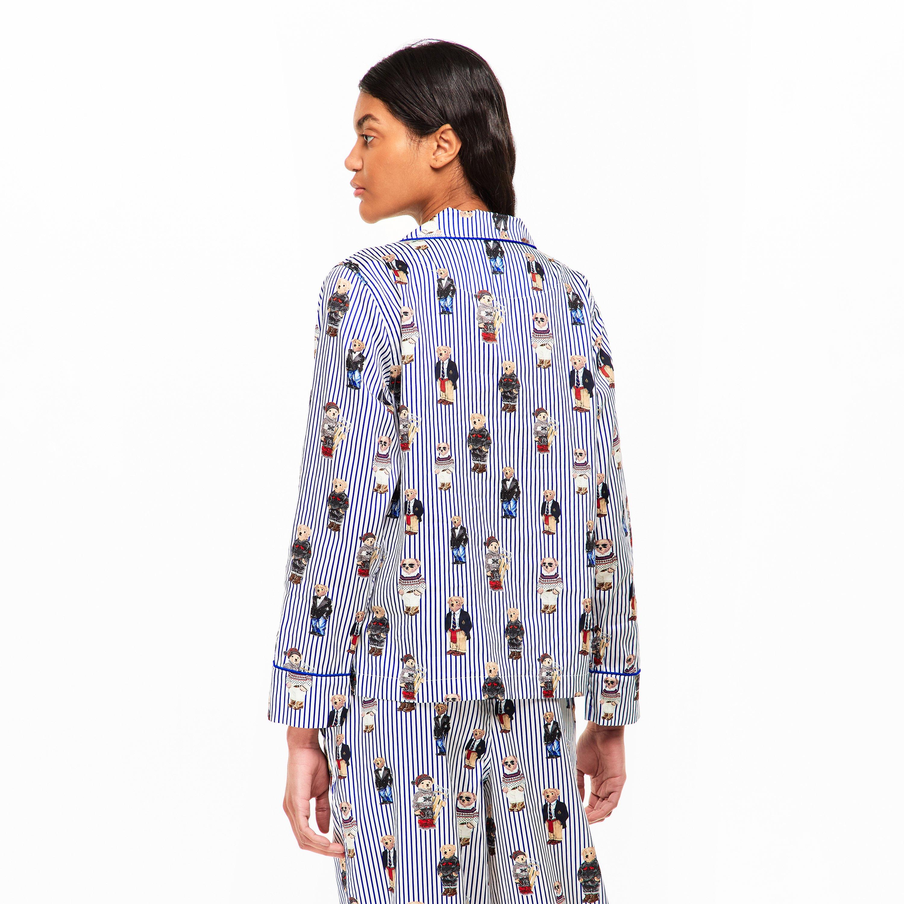 Snowfall Blue - Polo Ralph Lauren - Polo Bear PJ Set Ld54 - 4