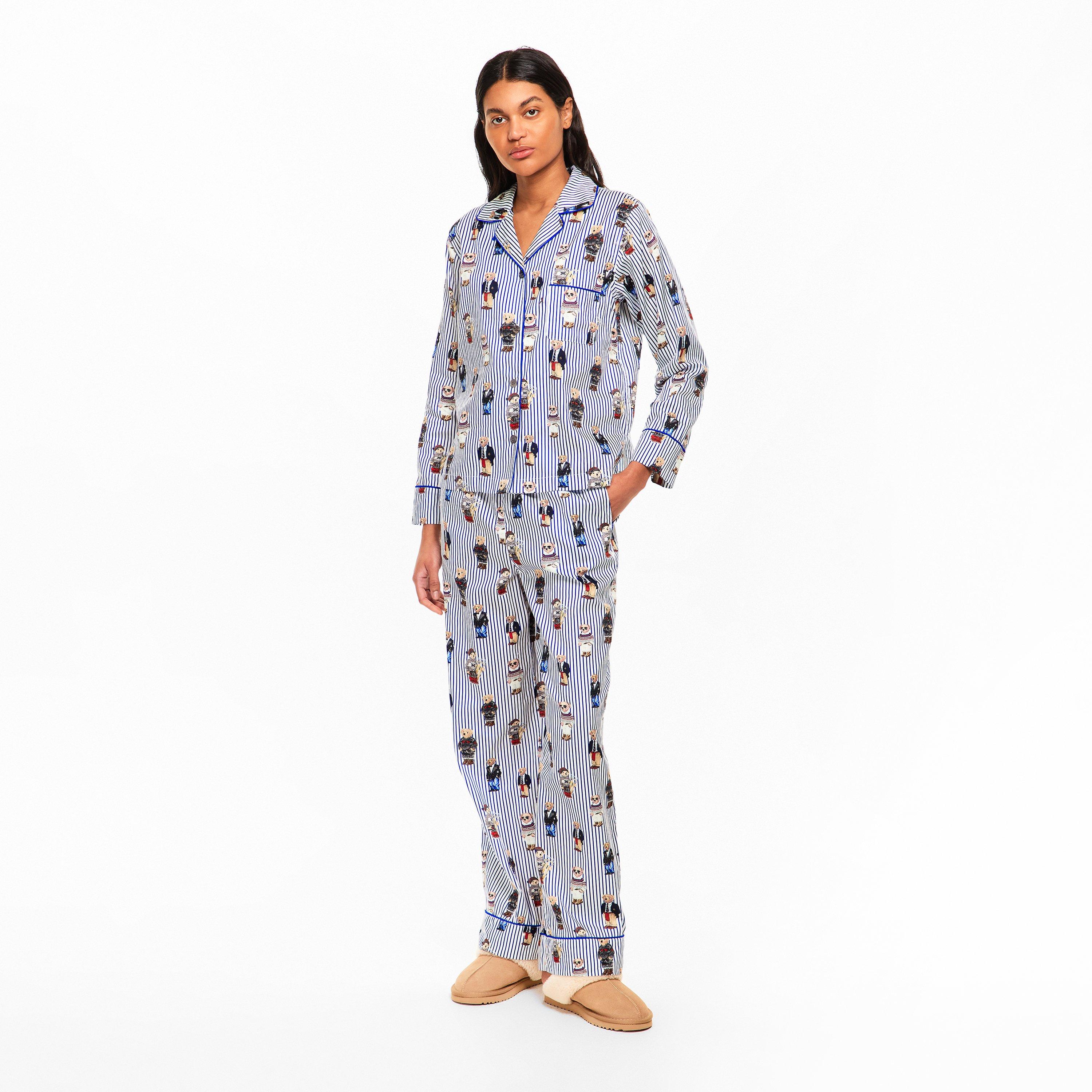 Snowfall Blue - Polo Ralph Lauren - Polo Bear PJ Set Ld54 - 5
