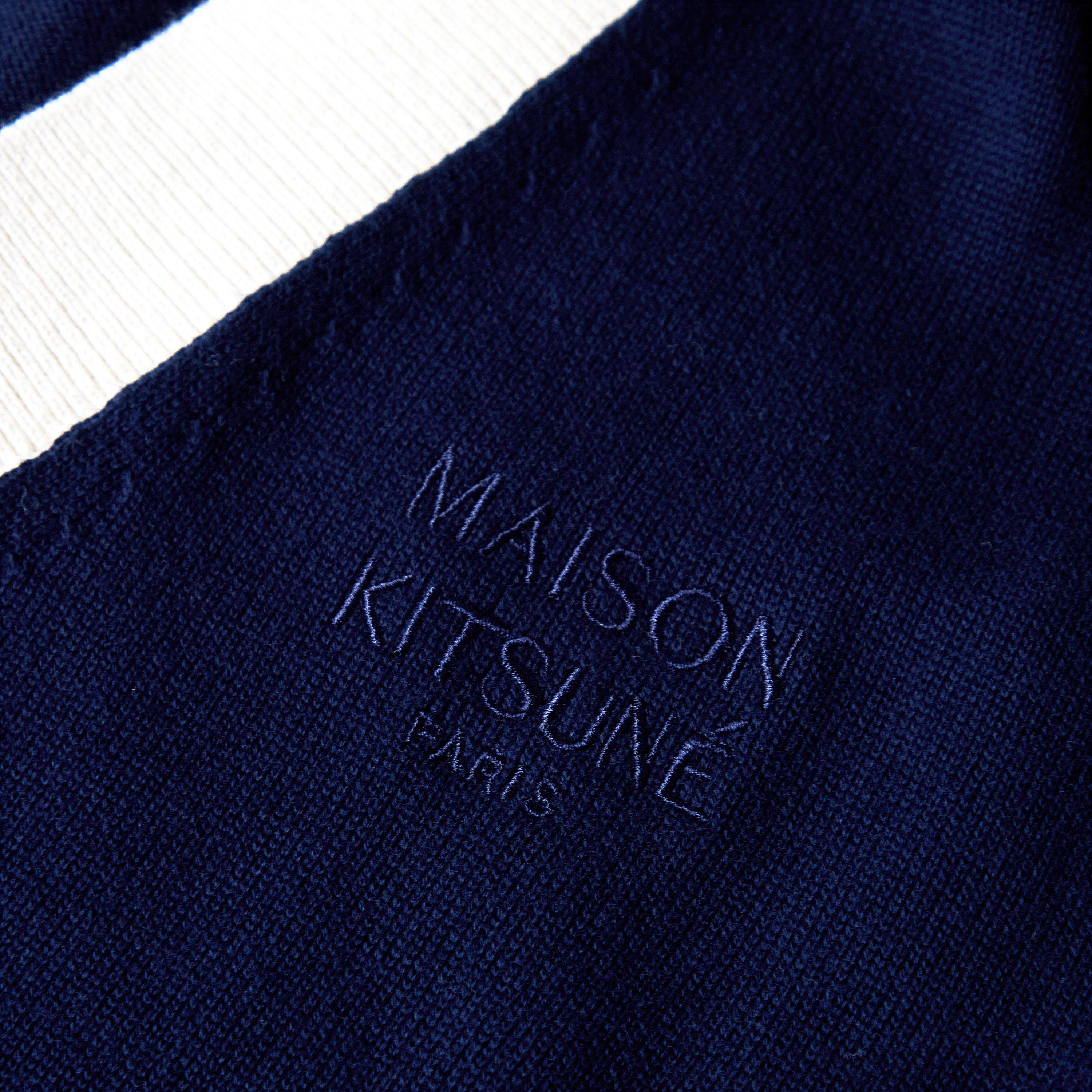 Classic Navy - Maison Kitsune - Men's Comfort Cardigan - 3