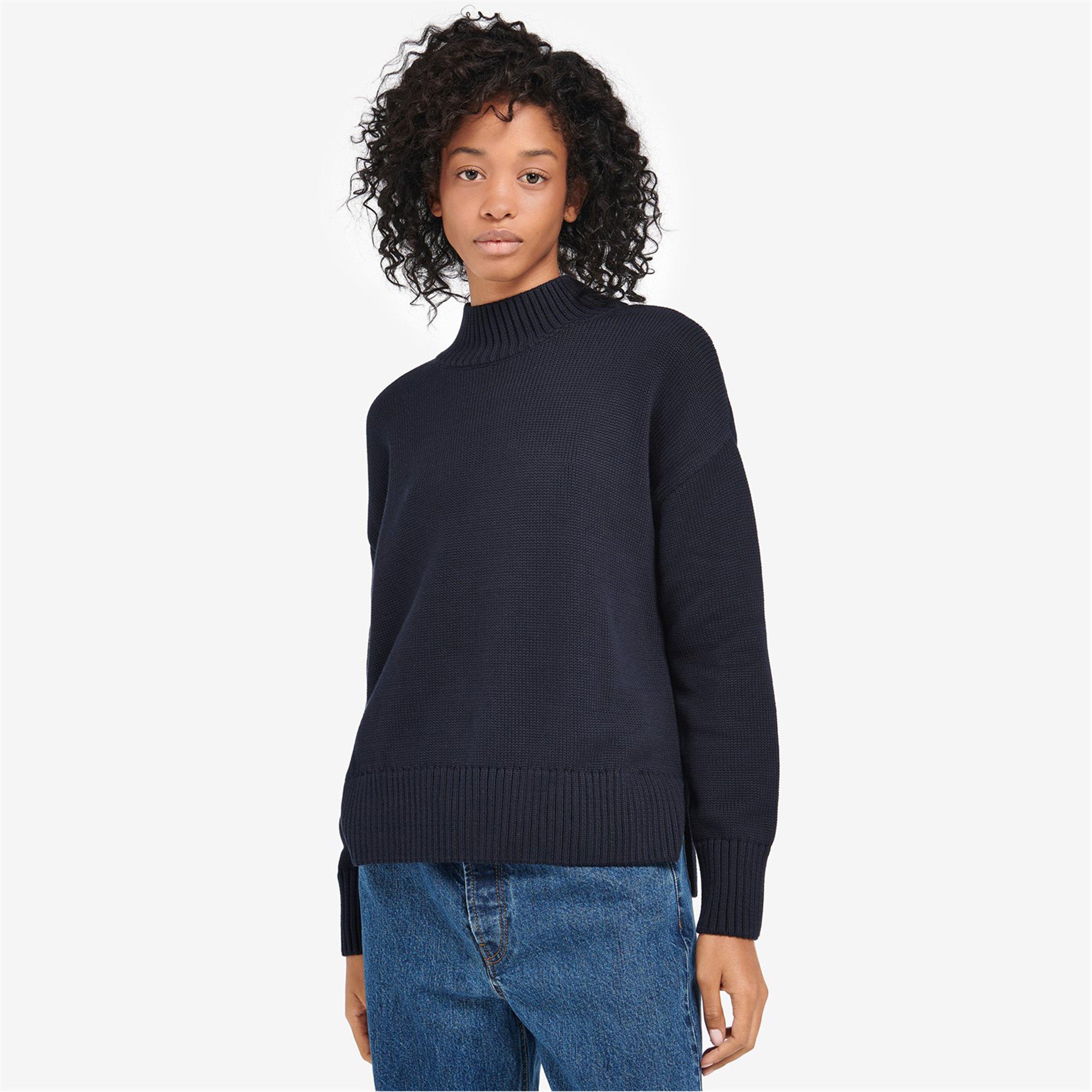 Navy - Barbour - Womens Sandy Jumper - 2