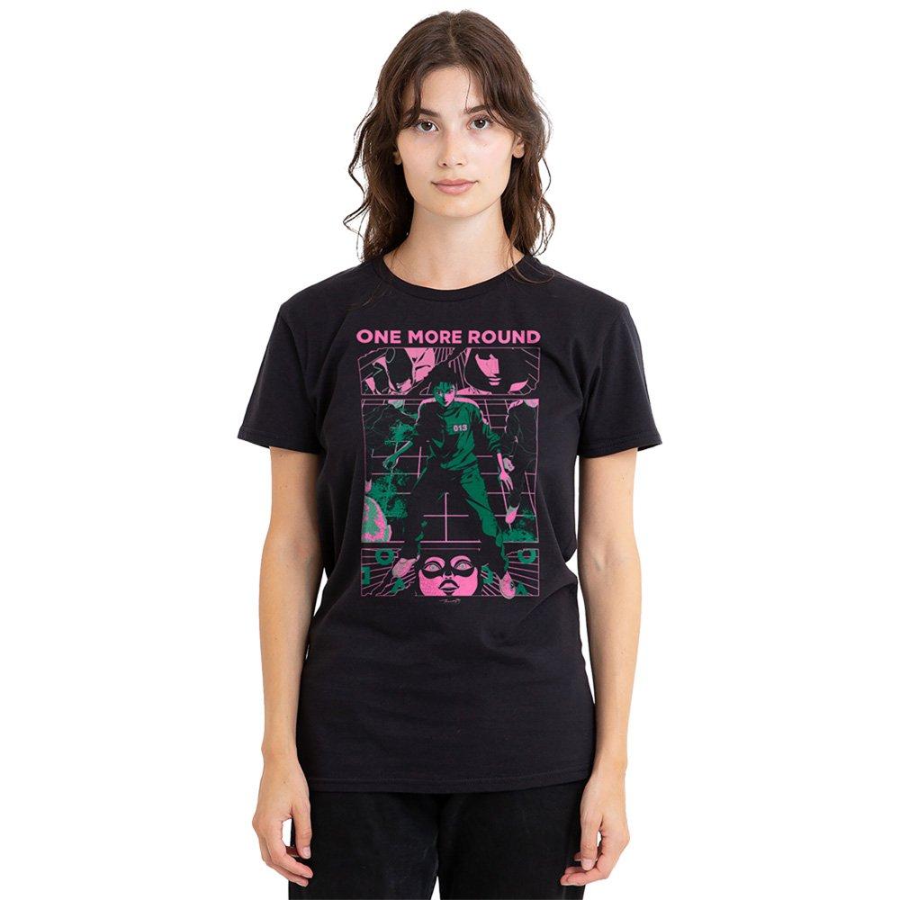 Black - Squid Game - Squid Game One More Round Anime Ladies T Shirt Bl - 1