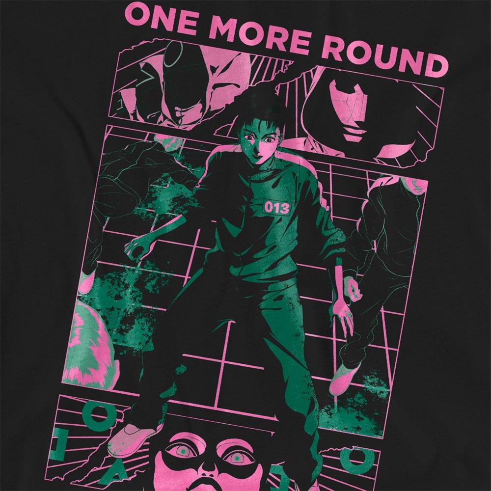 Black - Squid Game - Squid Game One More Round Anime Ladies T Shirt Bl - 2