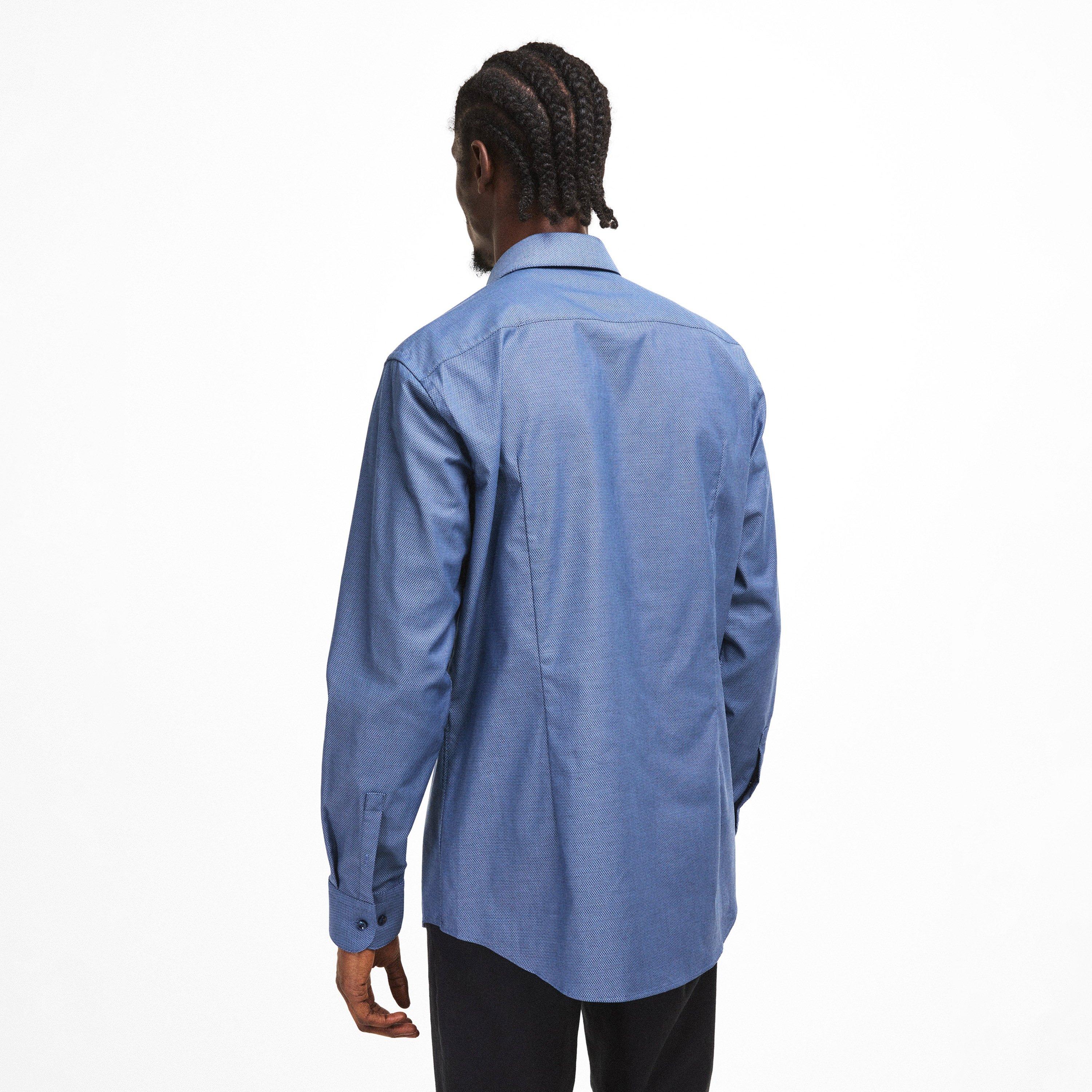 Open Blue 468 - Boss - Men's H Hank S Kent Long Sleeve Shirt - 4