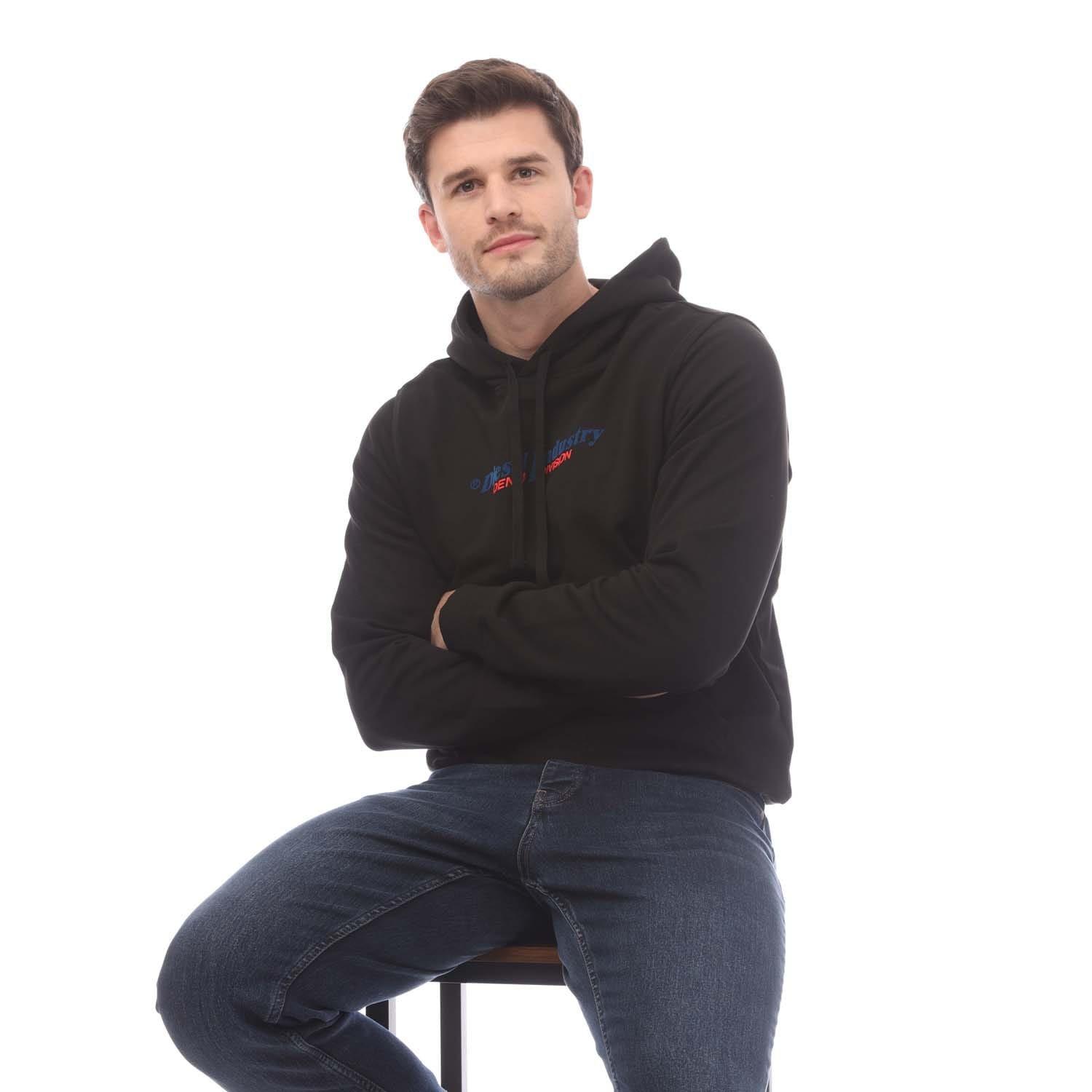 Black - Diesel - S-Ginn Hoodie - 4