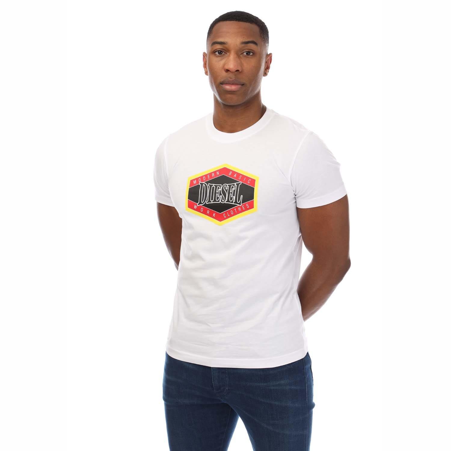 White - Diesel - T-Diegor 15-I T-Shirt - 1