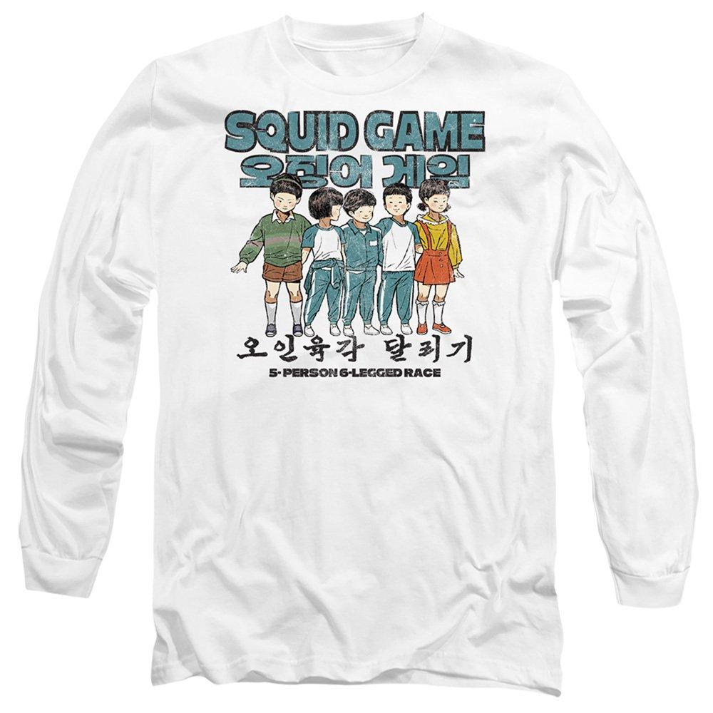 White - Squid Game - Squid Game - Season Three 5 Person 6 Legged Race L - 1