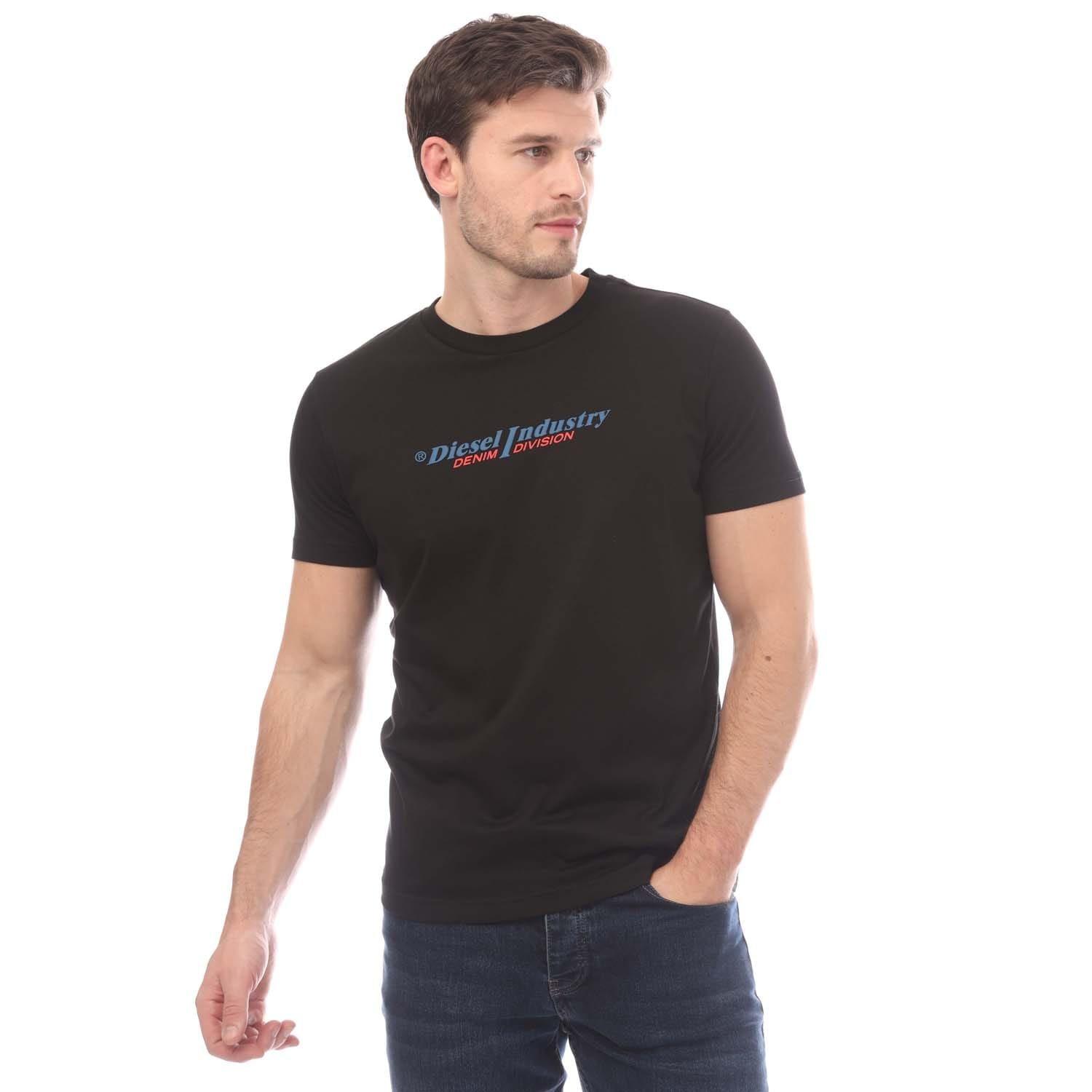 Black - Diesel - T-Diegor T-Shirt - 4