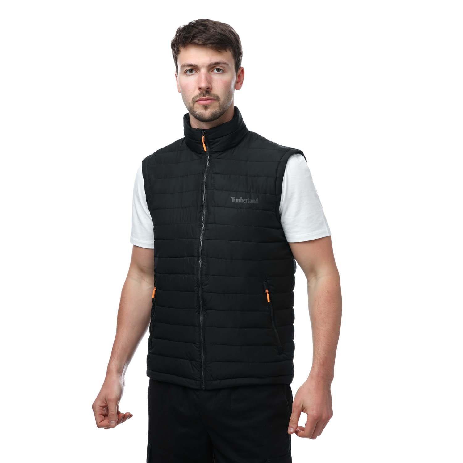 Black - Timberland - Axis Peak Water Repellent Gilet - 1