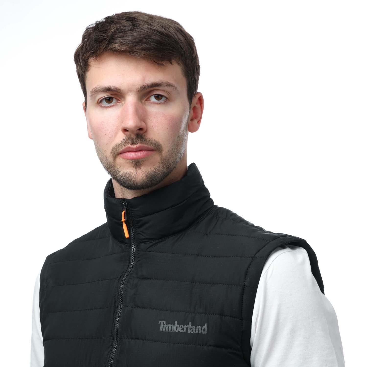 Black - Timberland - Axis Peak Water Repellent Gilet - 3