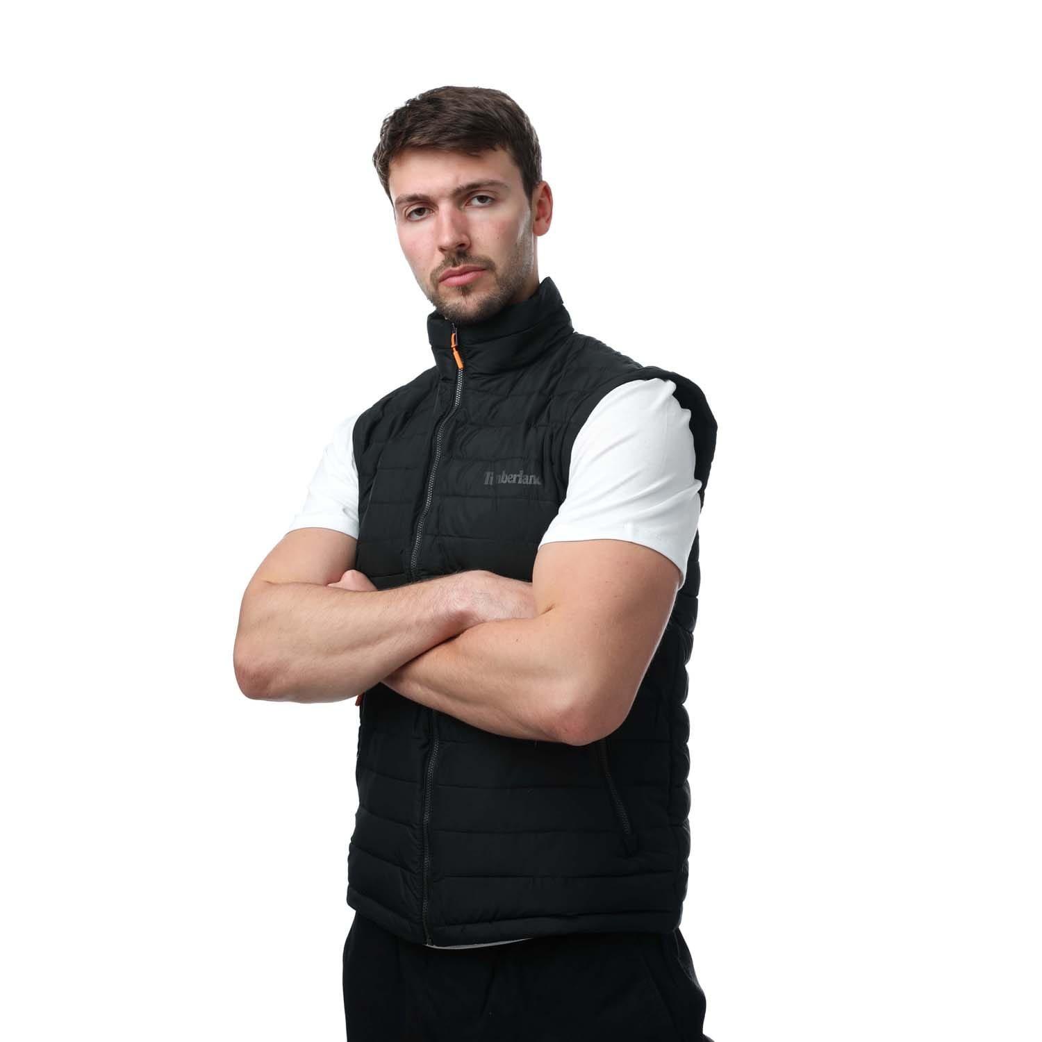 Black - Timberland - Axis Peak Water Repellent Gilet - 4