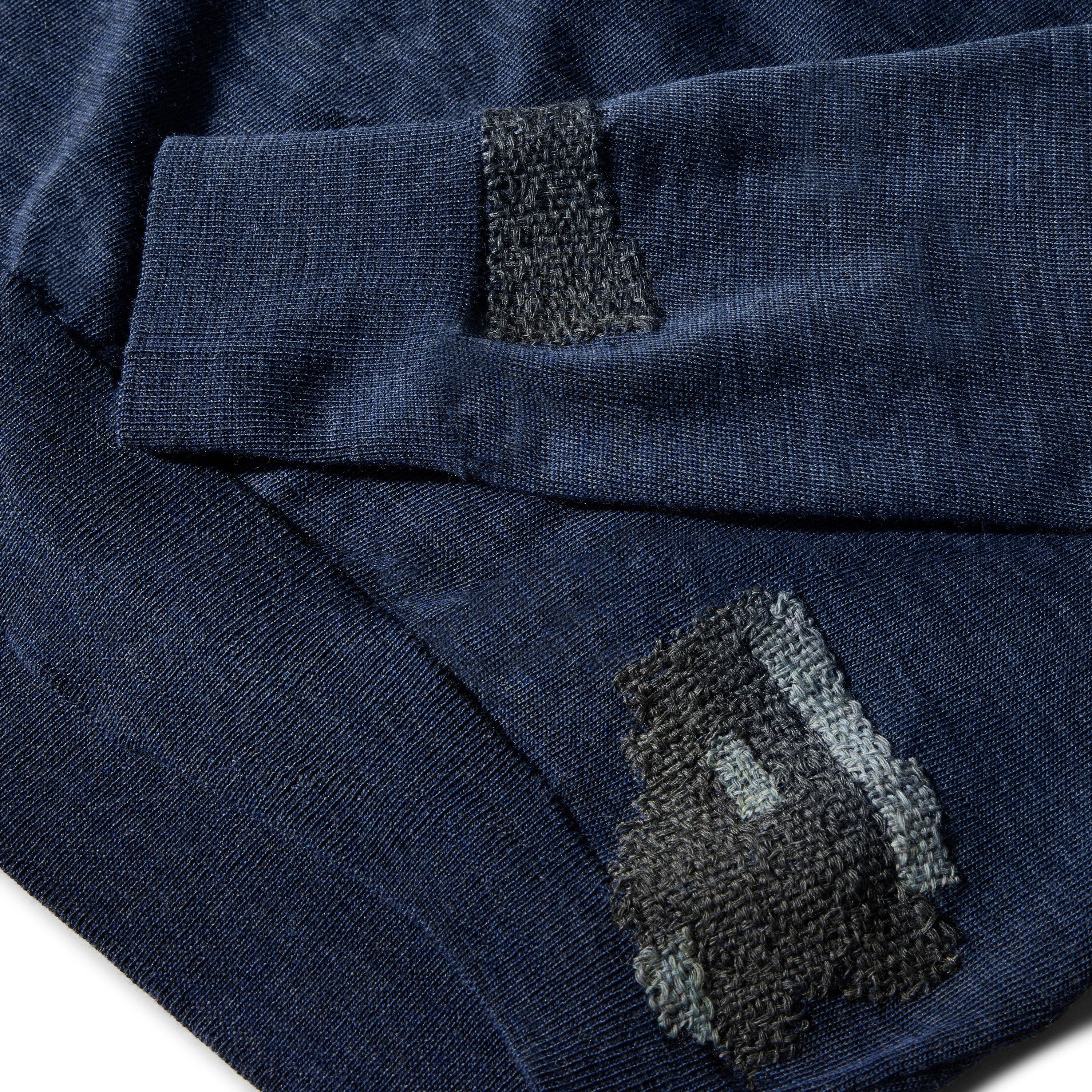 Blue - Maison Margiela - Mended Patch Sweater - 3