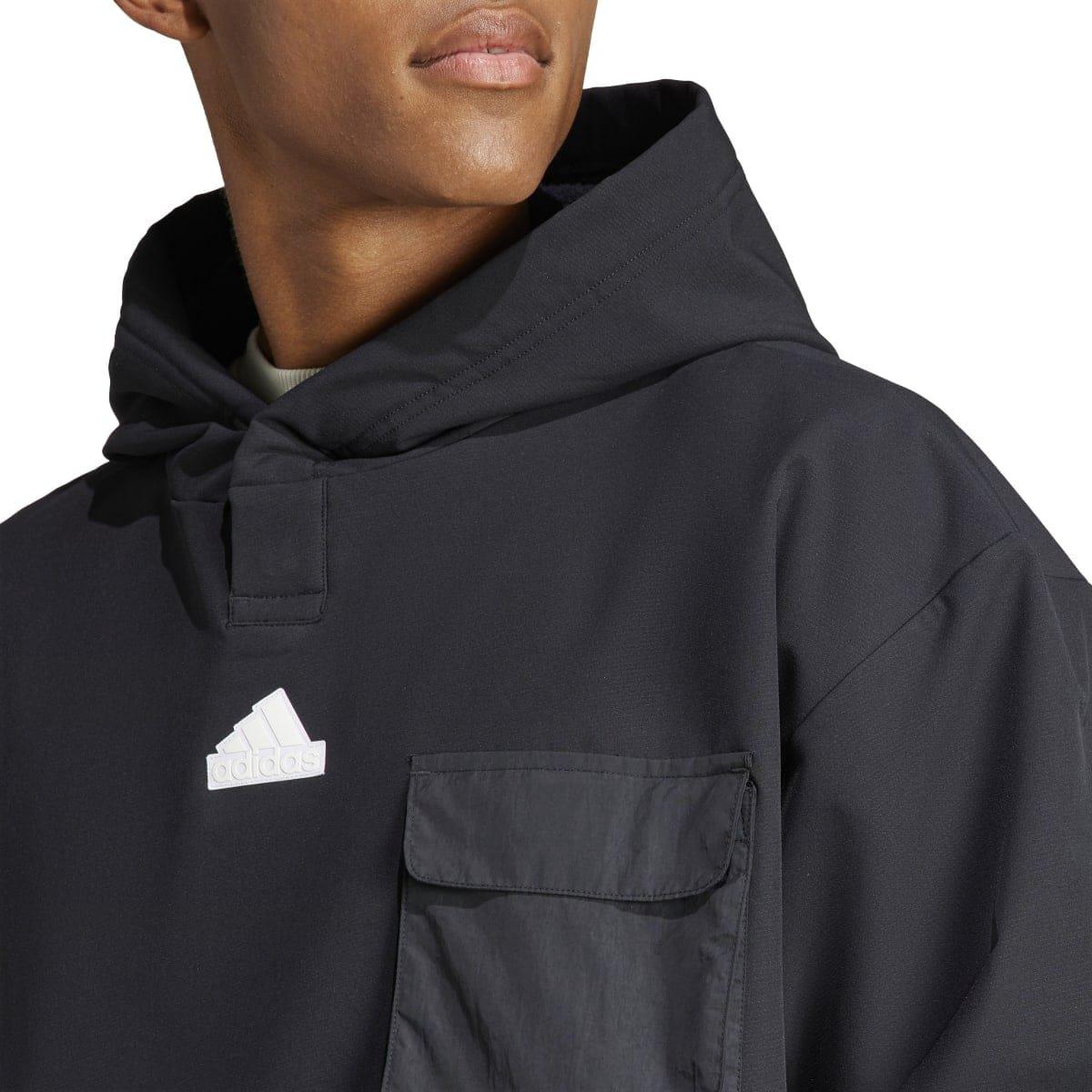 Schwarz - adidas - City Escape Premium Hoodie - 7
