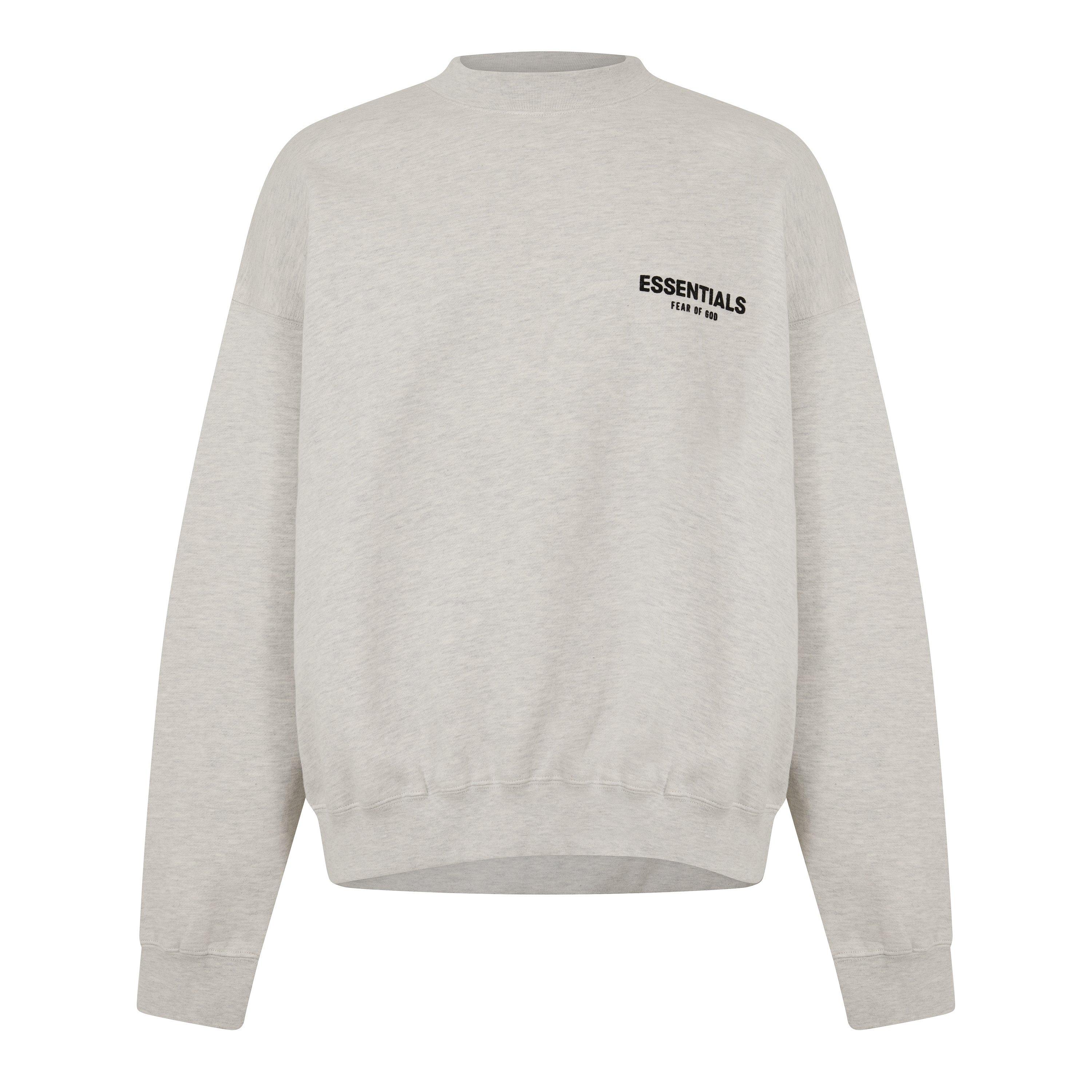 Light Oatmeal - Fear Of God Essentials - Unisex Adults Core Crewneck Crew Neck Jumper - 1