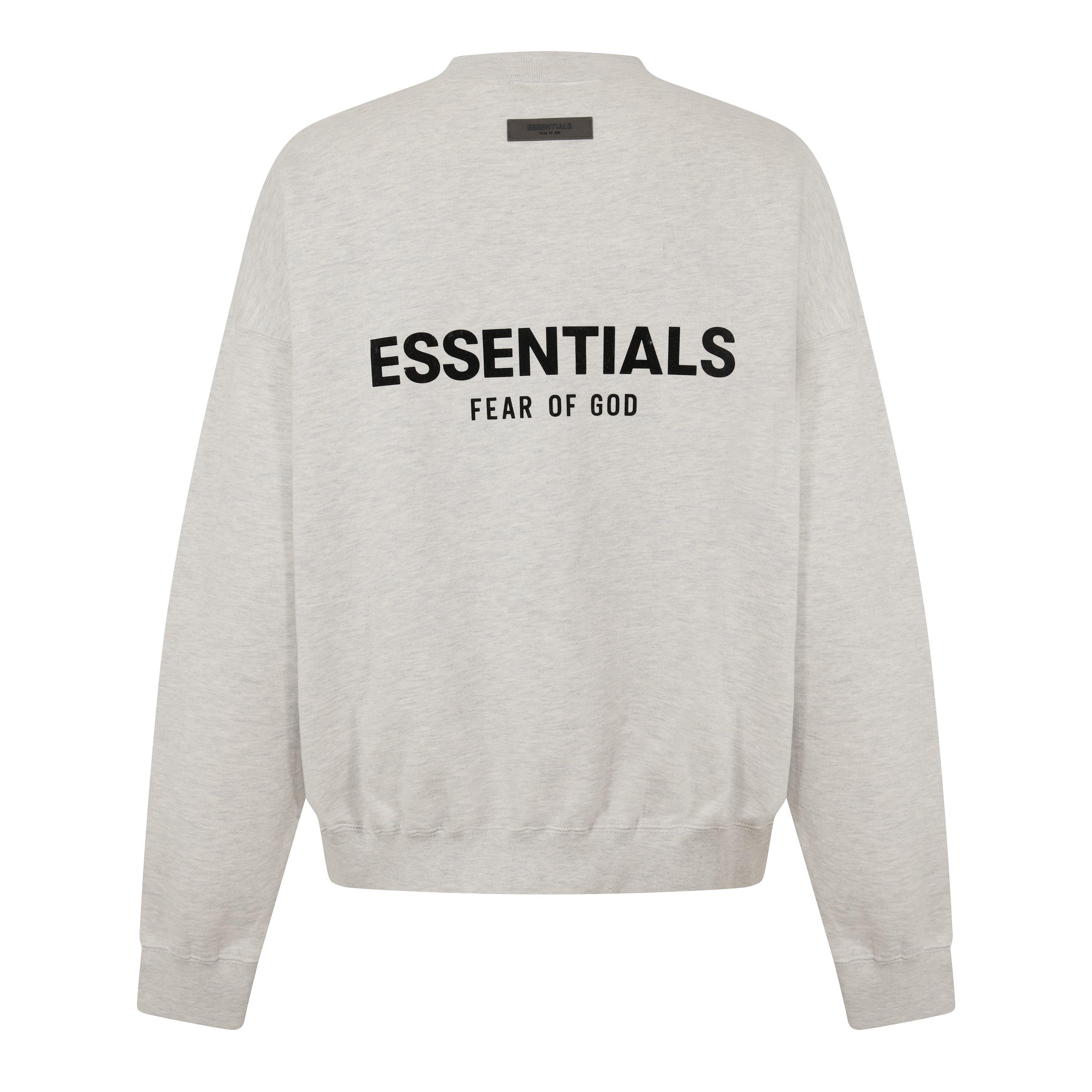 Light Oatmeal - Fear Of God Essentials - Unisex Adults Core Crewneck Crew Neck Jumper - 2