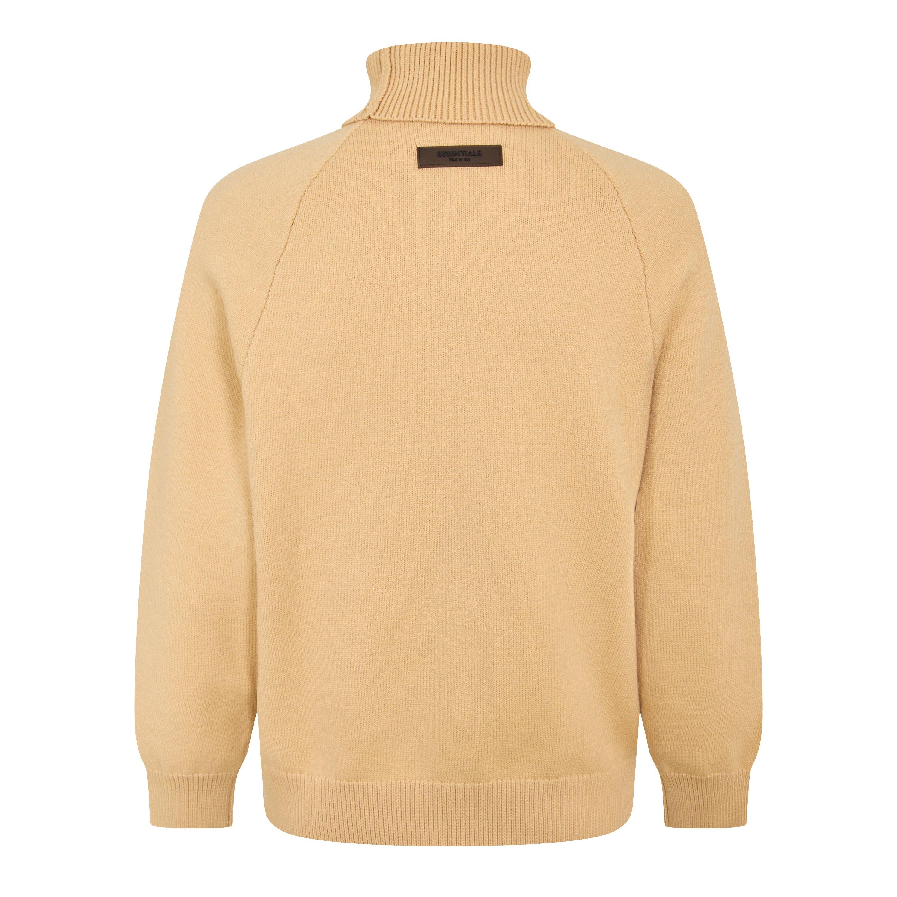 Sand - Fear Of God Essentials - Unisex Adults Turtleneck Turtle Neck Jumper - 2