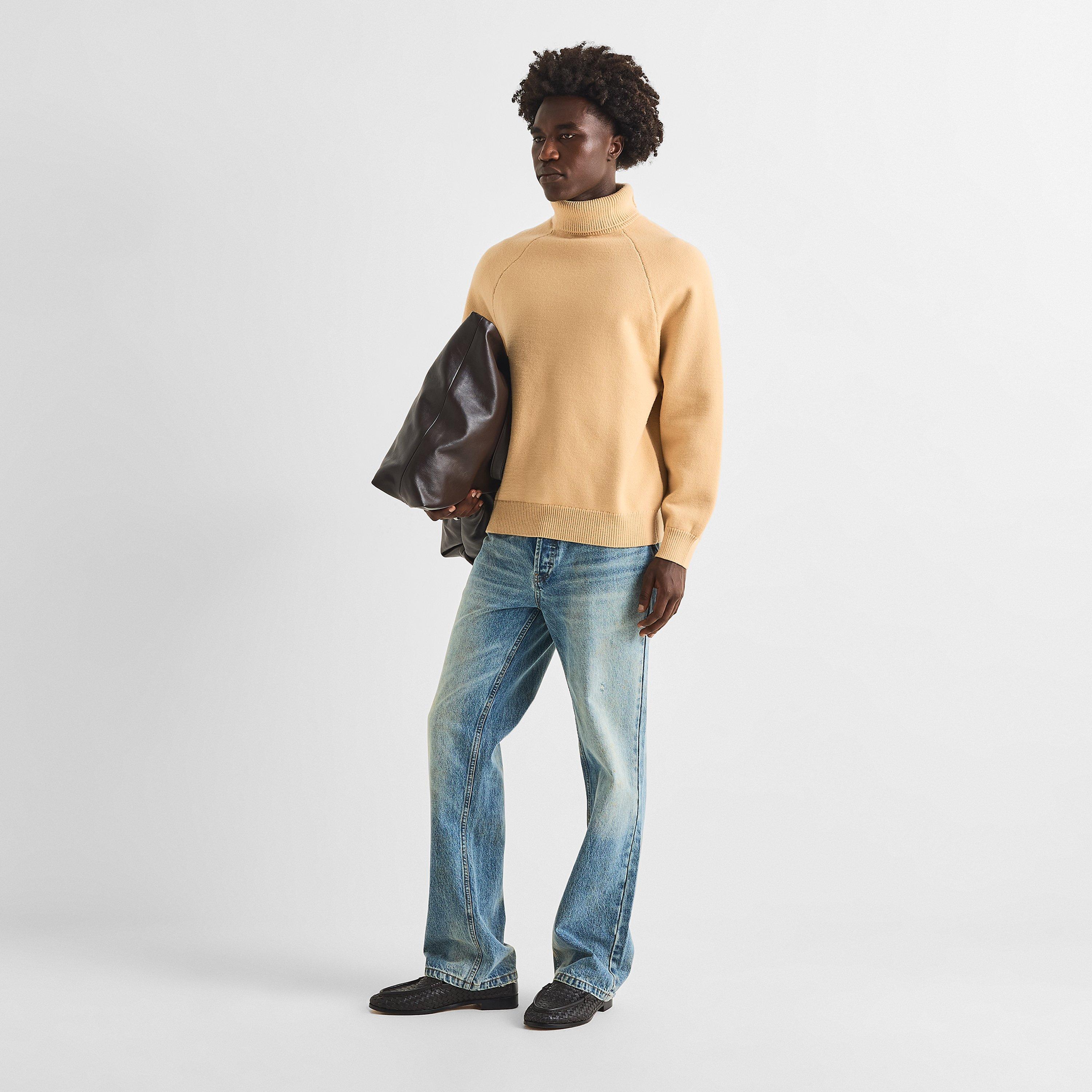 Sand - Fear Of God Essentials - Unisex Adults Turtleneck Turtle Neck Jumper - 6
