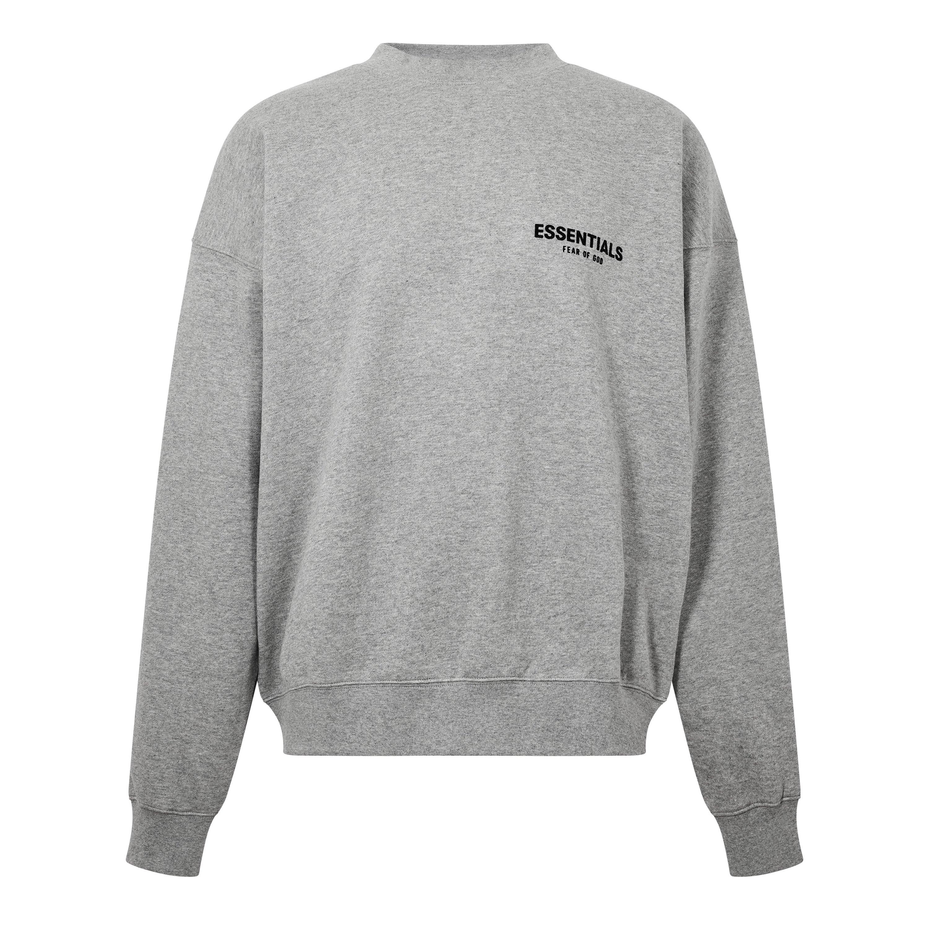 Dark Oatmeal - Fear Of God Essentials - Unisex Adults Crew Neck Jumper - 1