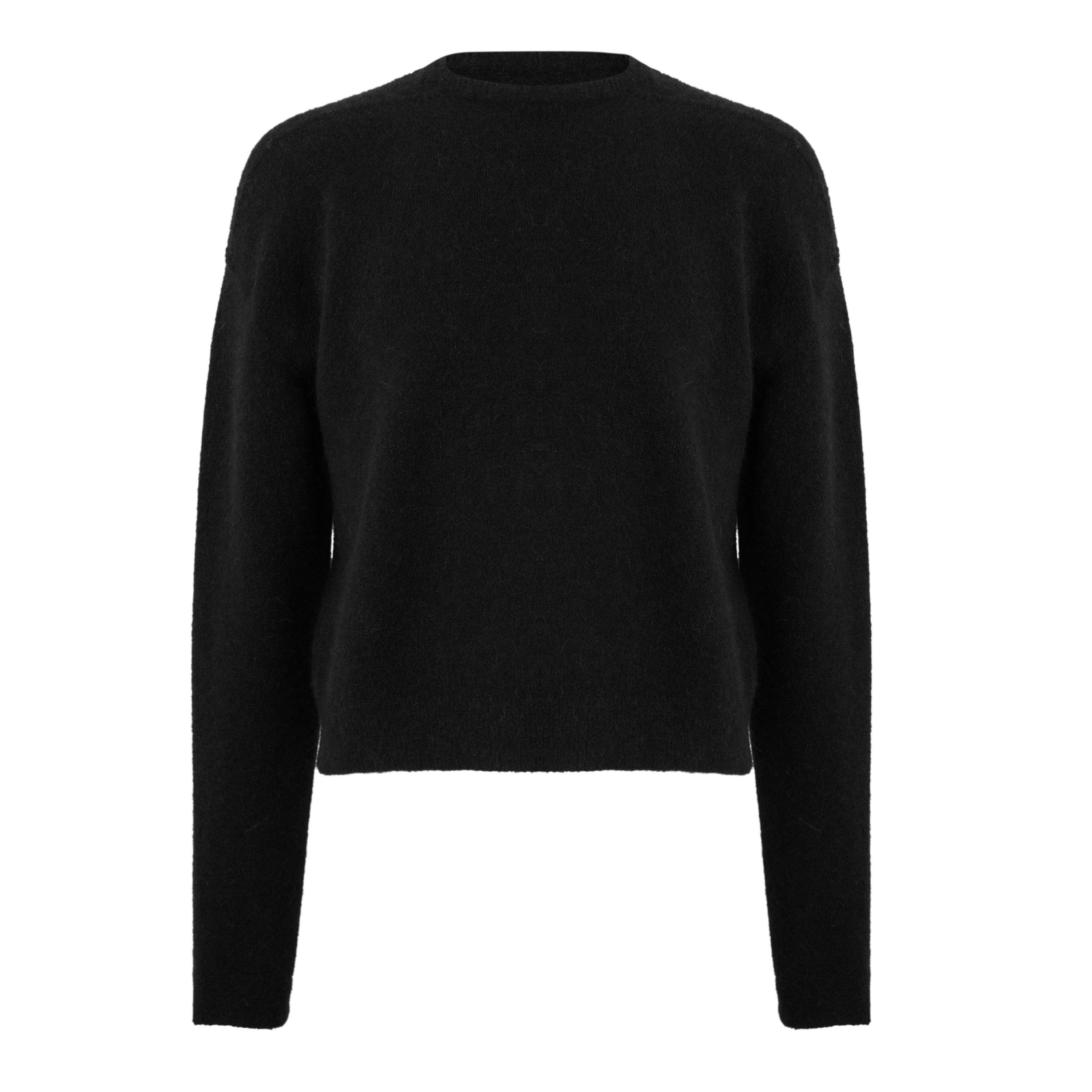 Black - Rick Owens - Round Neck Sweater - 1