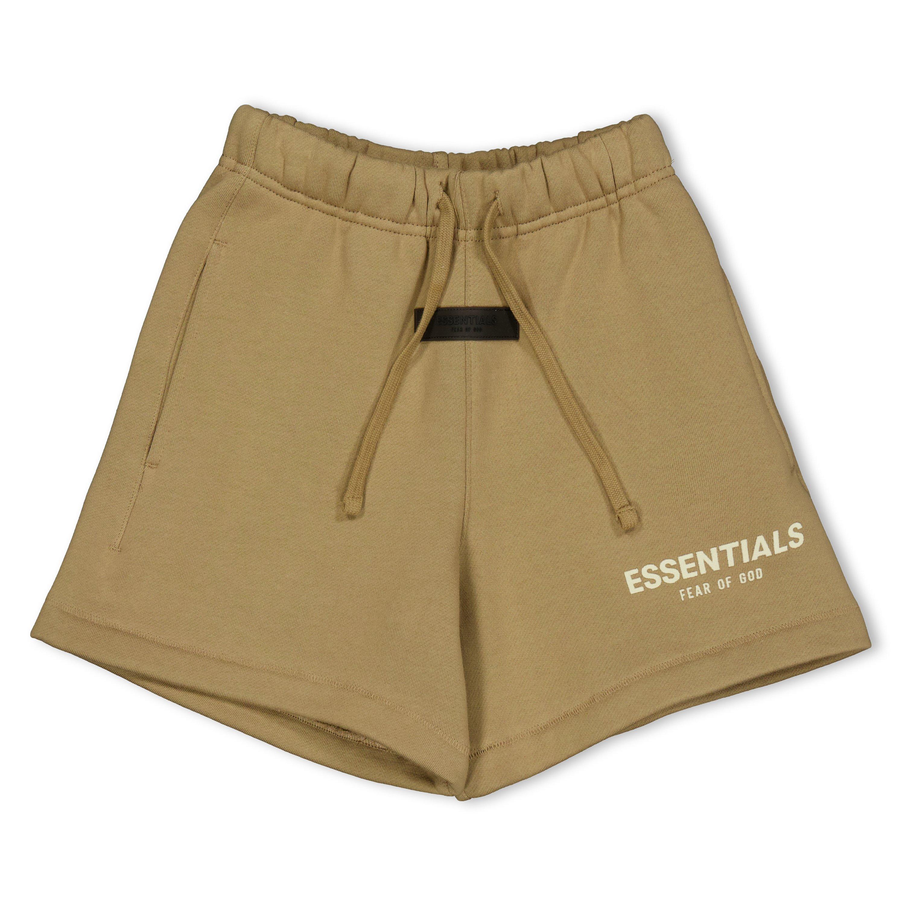 Oak - Fear Of God Essentials - Unisex Kids' Fleece Jogger Shorts - 1