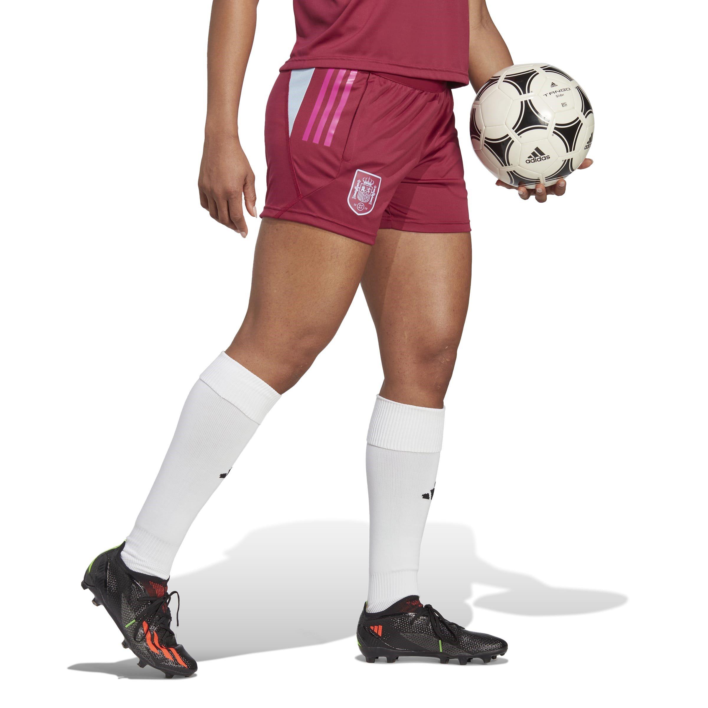 Rood - adidas - Spain Tiro 23 Shorts Womens - 4