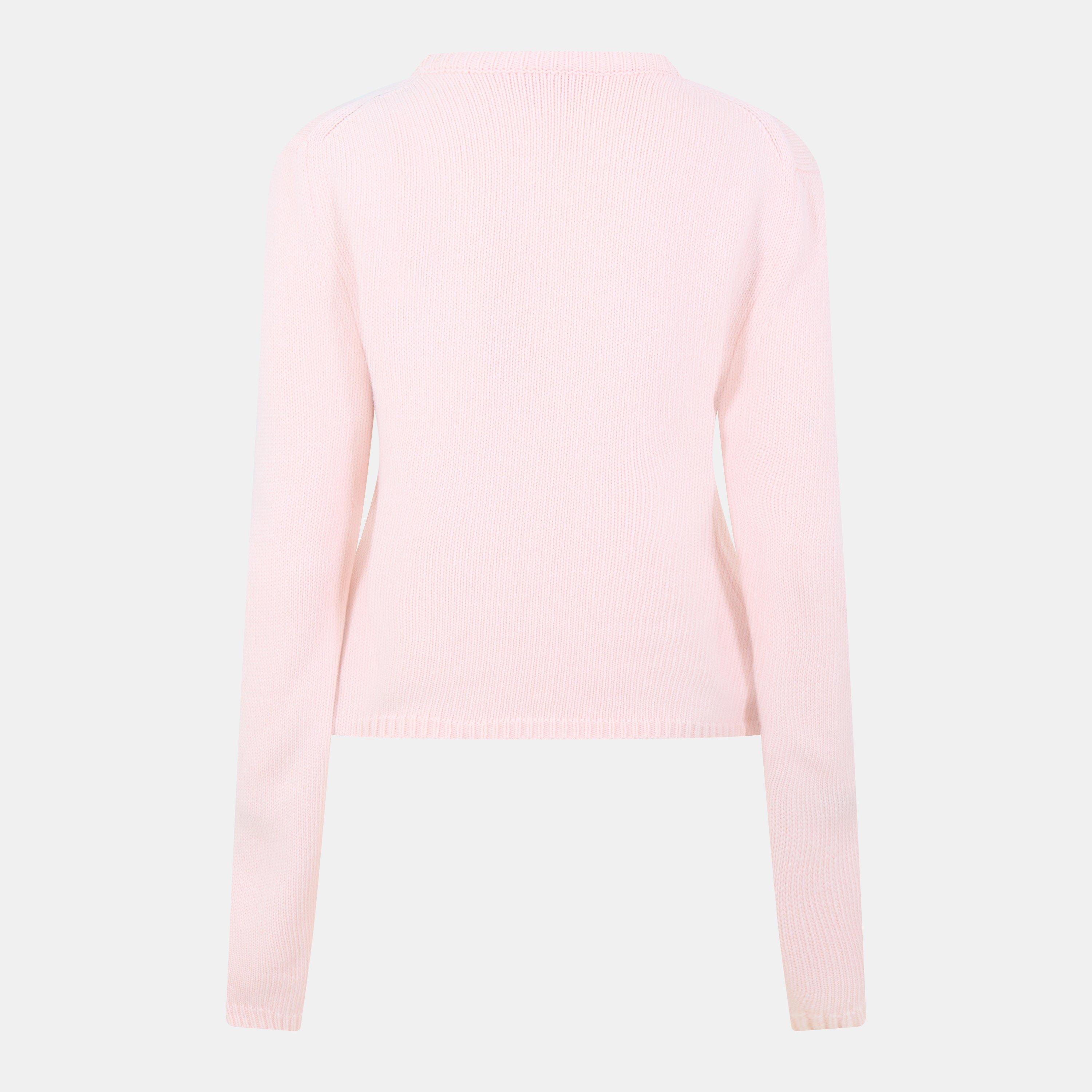 Pink 506 - Moncler - Women's Crew Neck Jumper - 2