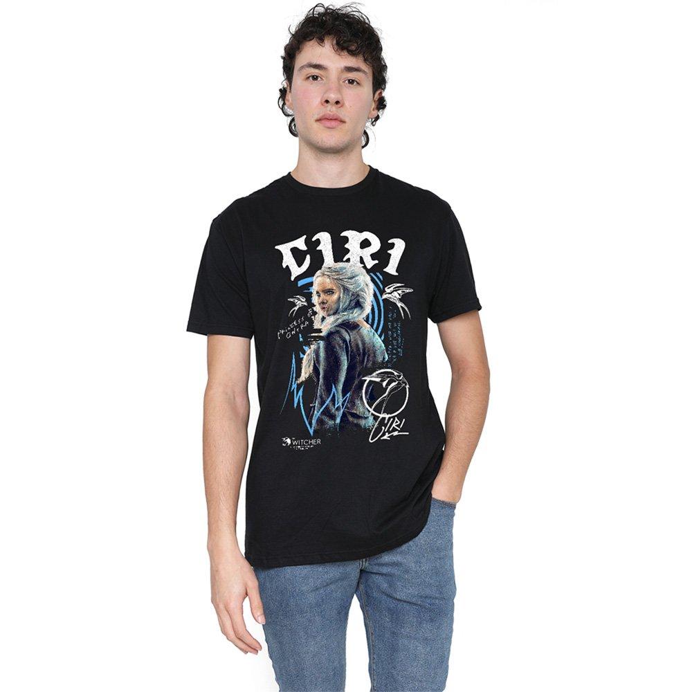 Black - The Witcher - The Witcher - Ciri Graffiti T-Shirt Black - 1