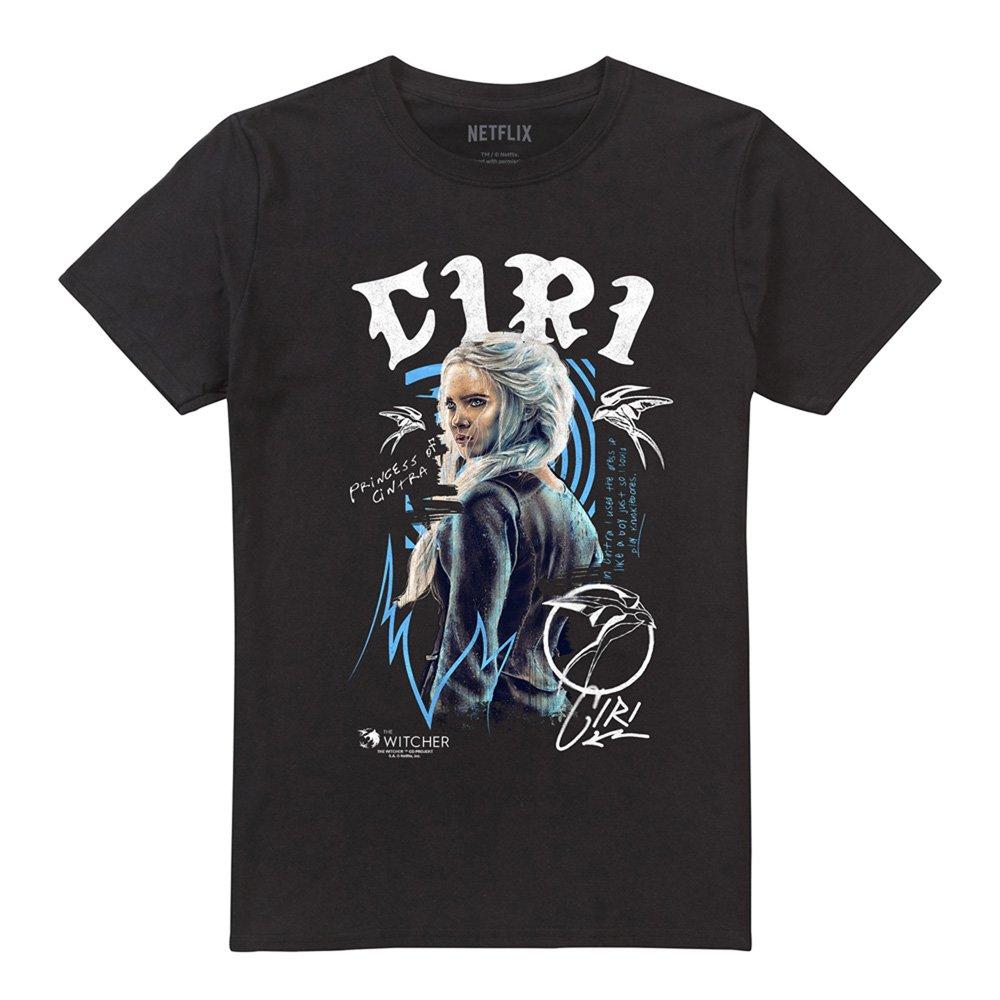 Black - The Witcher - The Witcher - Ciri Graffiti T-Shirt Black - 4