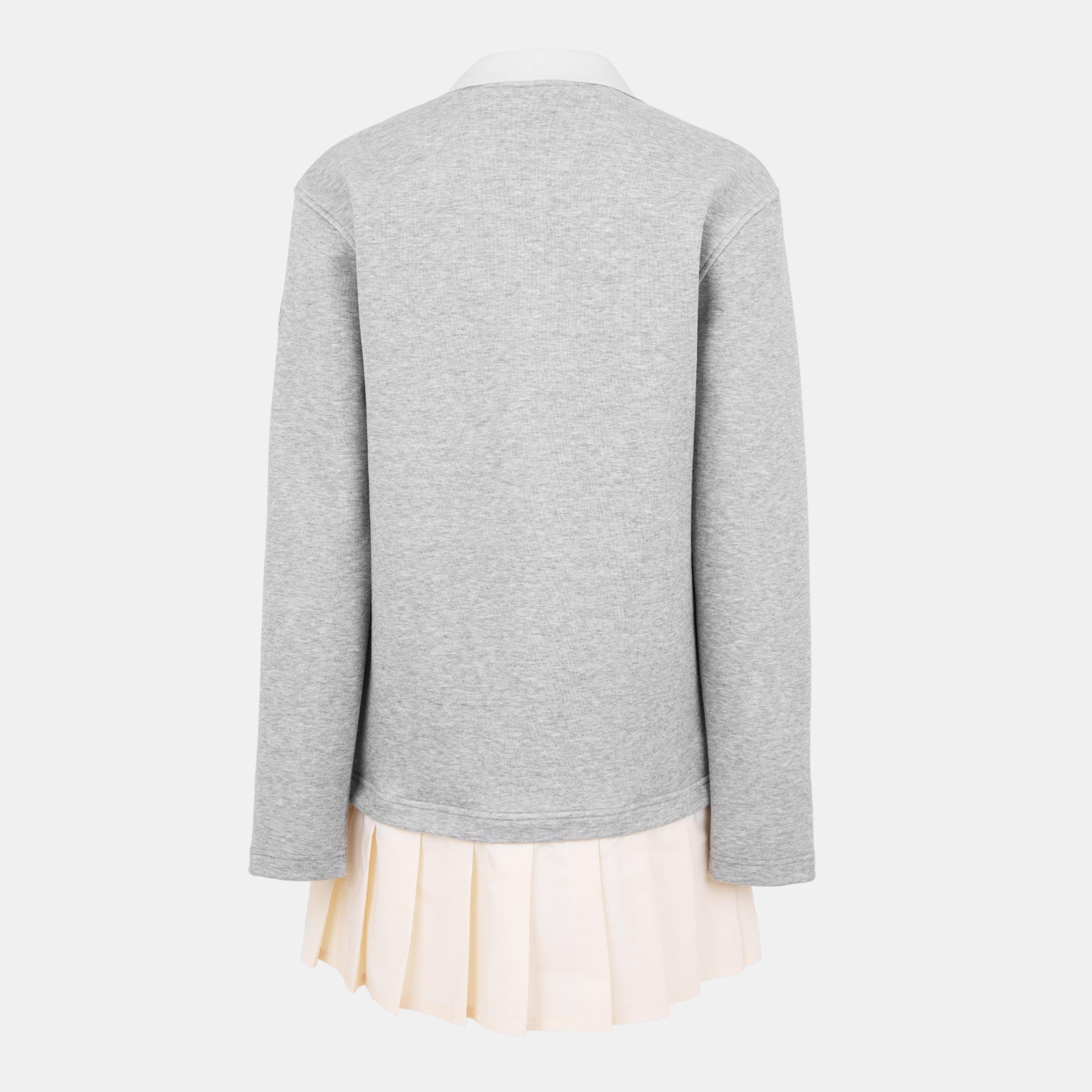 Grey 984 - Moncler - Women's Pleat T-Shirt Dress - 2